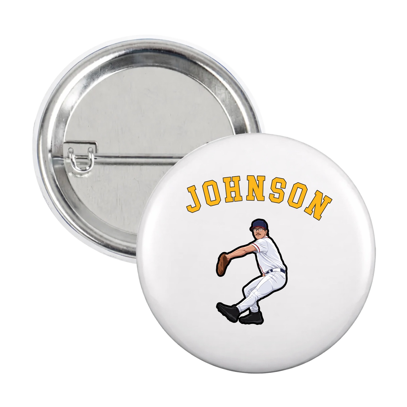 Game Day Button — Shirsey Arch in White