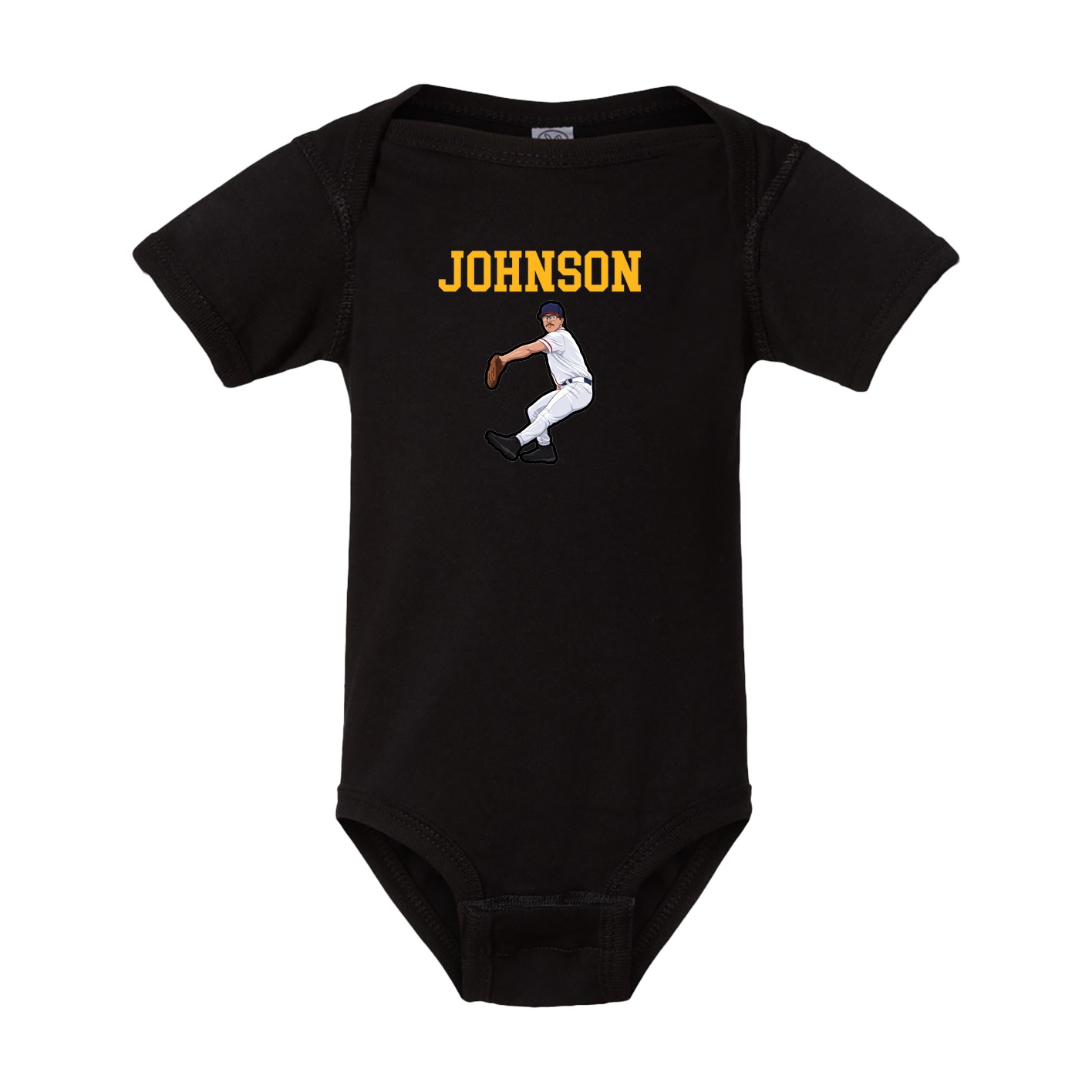 Baby Onesie — Shirsey in Black