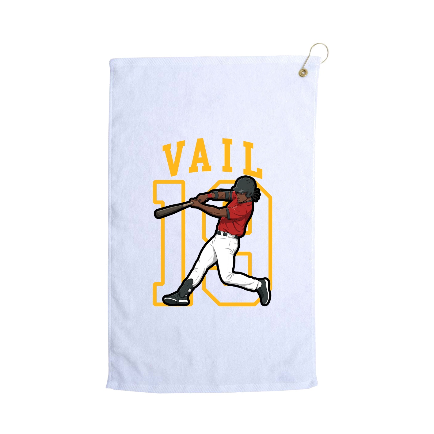 Golf Towel — Shirsey in White