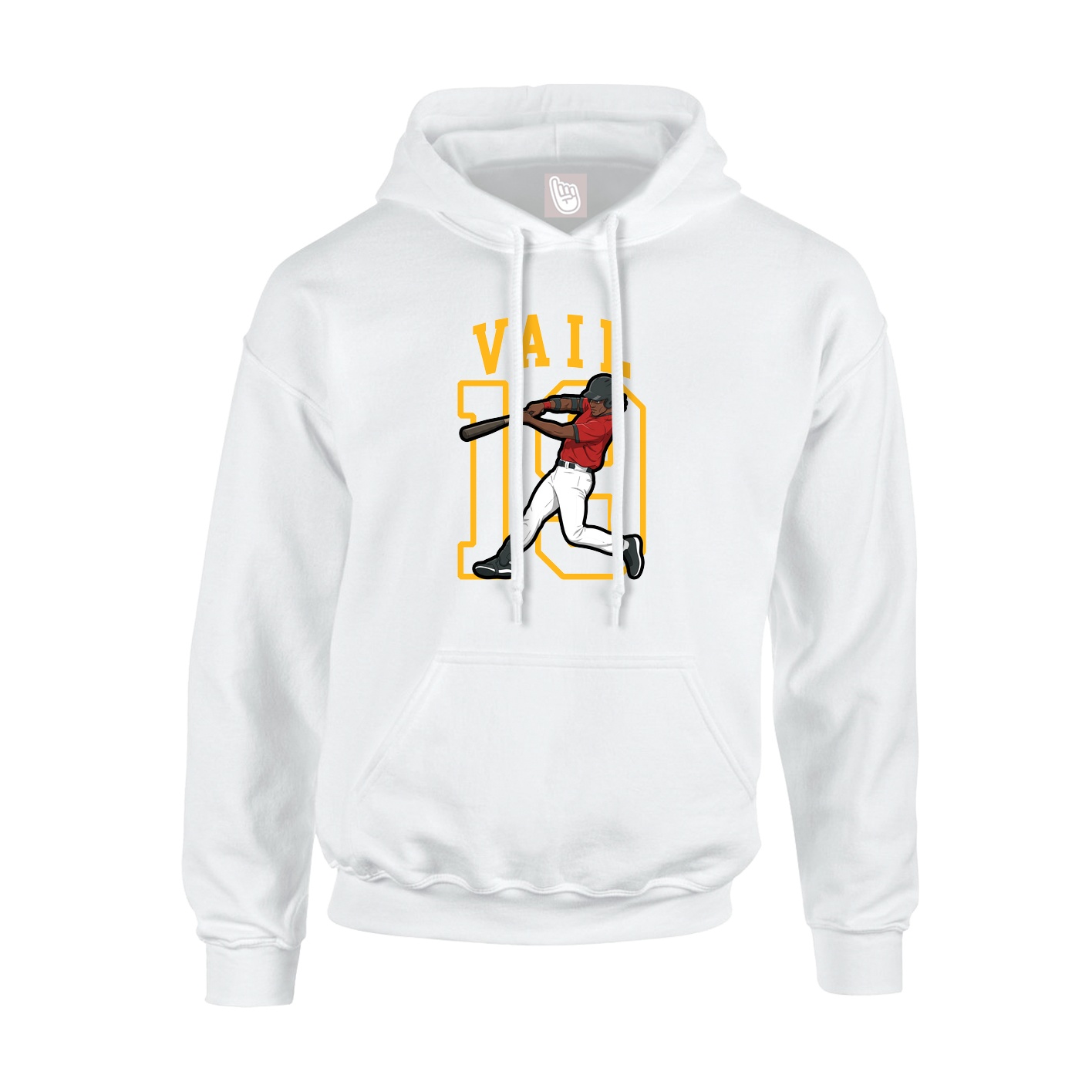 Hoodie — Shirsey in White