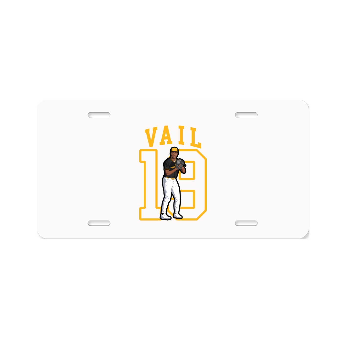 License Plate — Shirsey in Classic