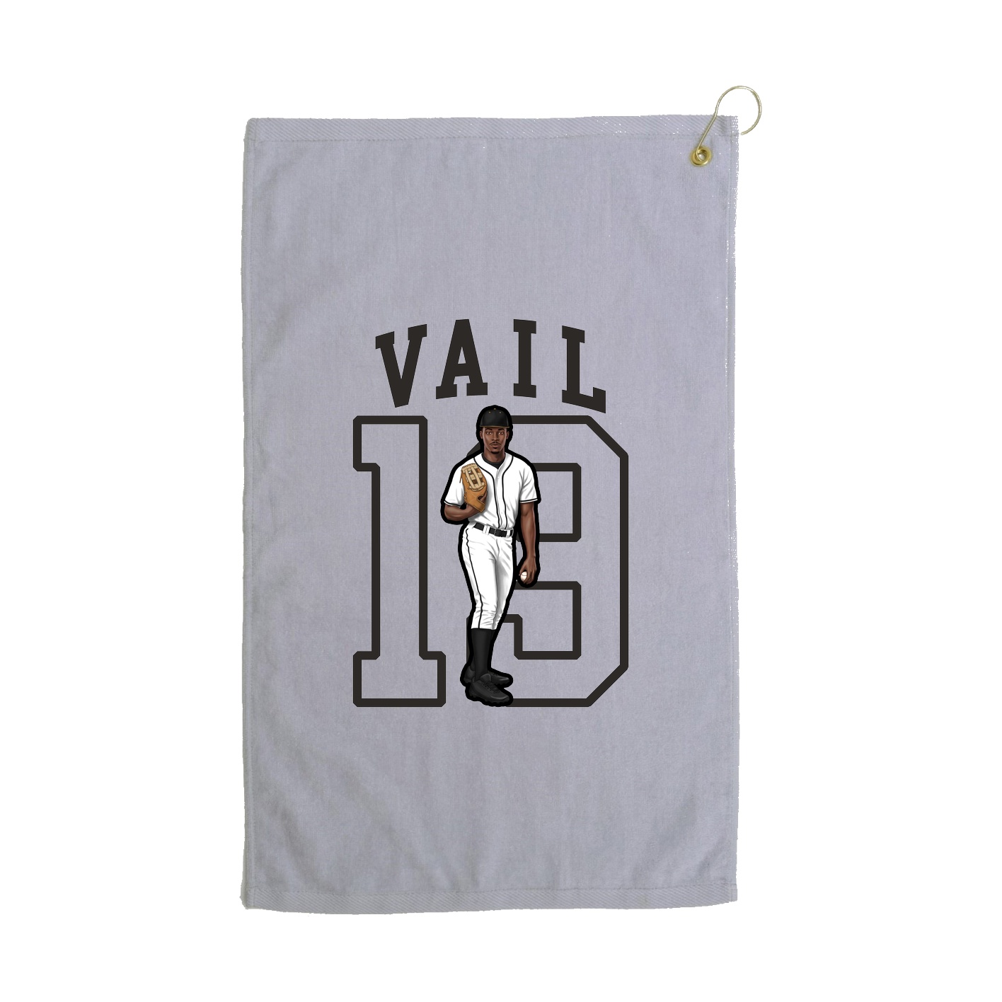 Golf Towel — Shirsey in Grey