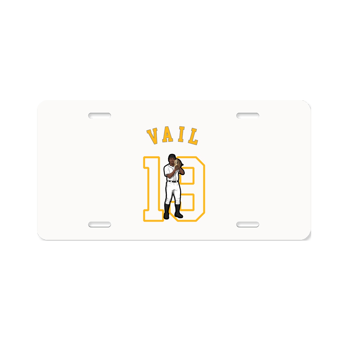 License Plate — Shirsey Arch in Classic