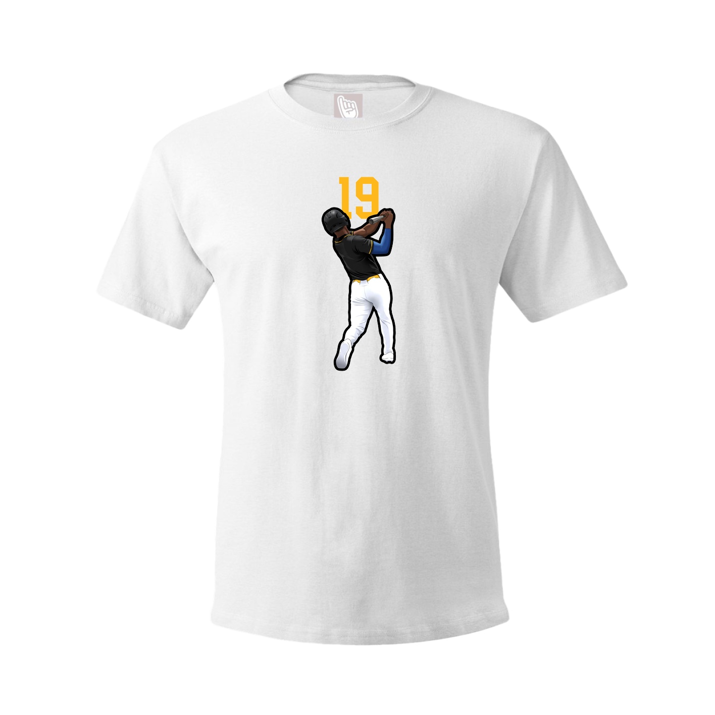 Tee — Number Top in White