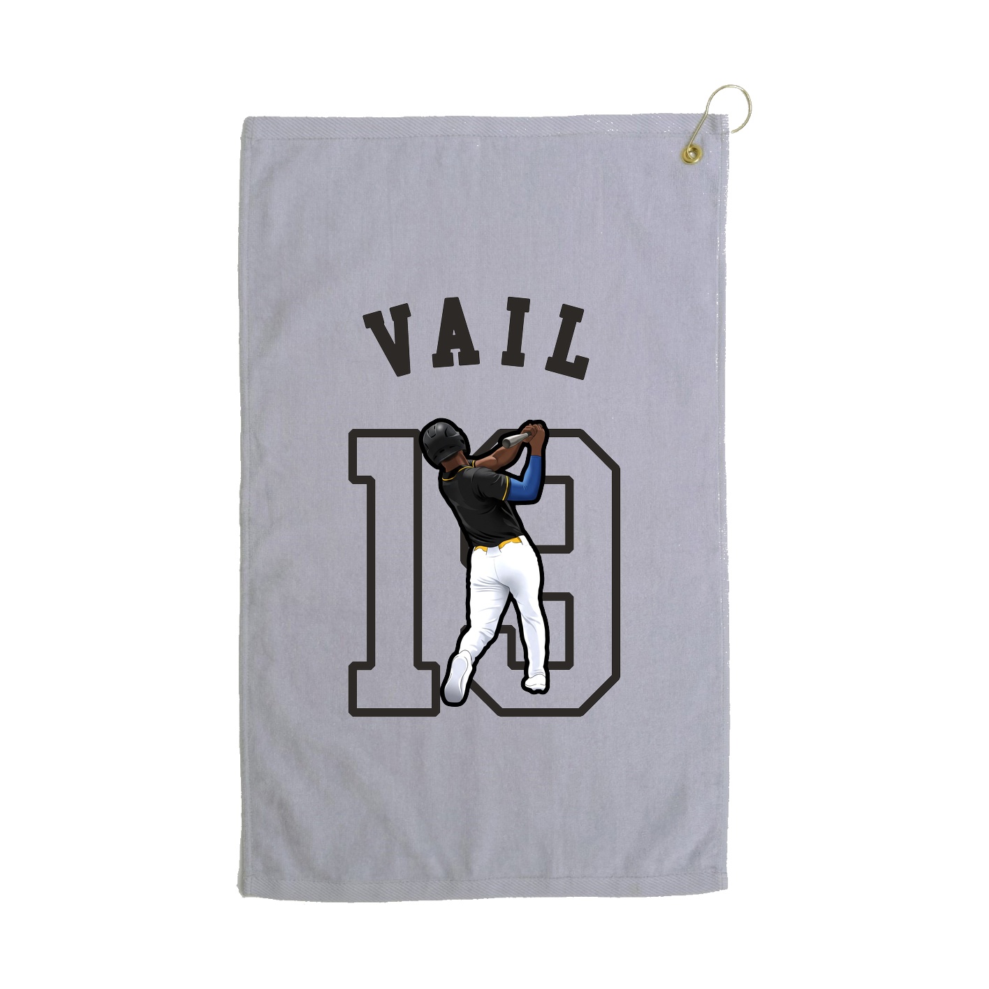 Golf Towel — Shirsey Arch in Grey