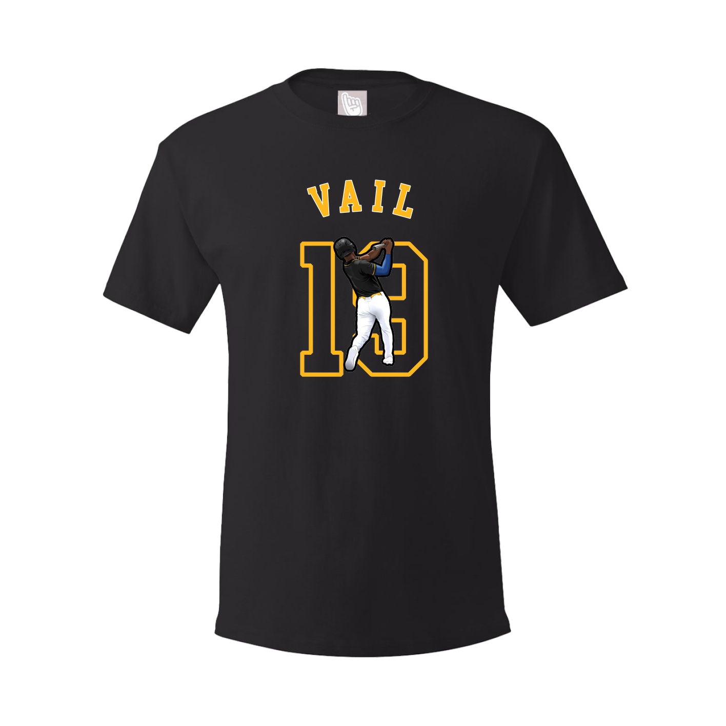 Youth Tee — Shirsey Arch in Black