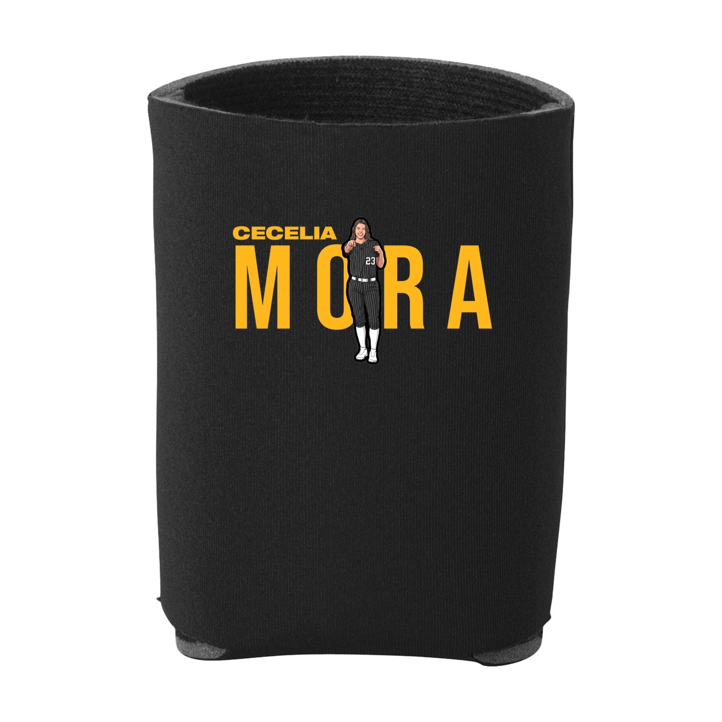 Can Holder — Player Name in Black