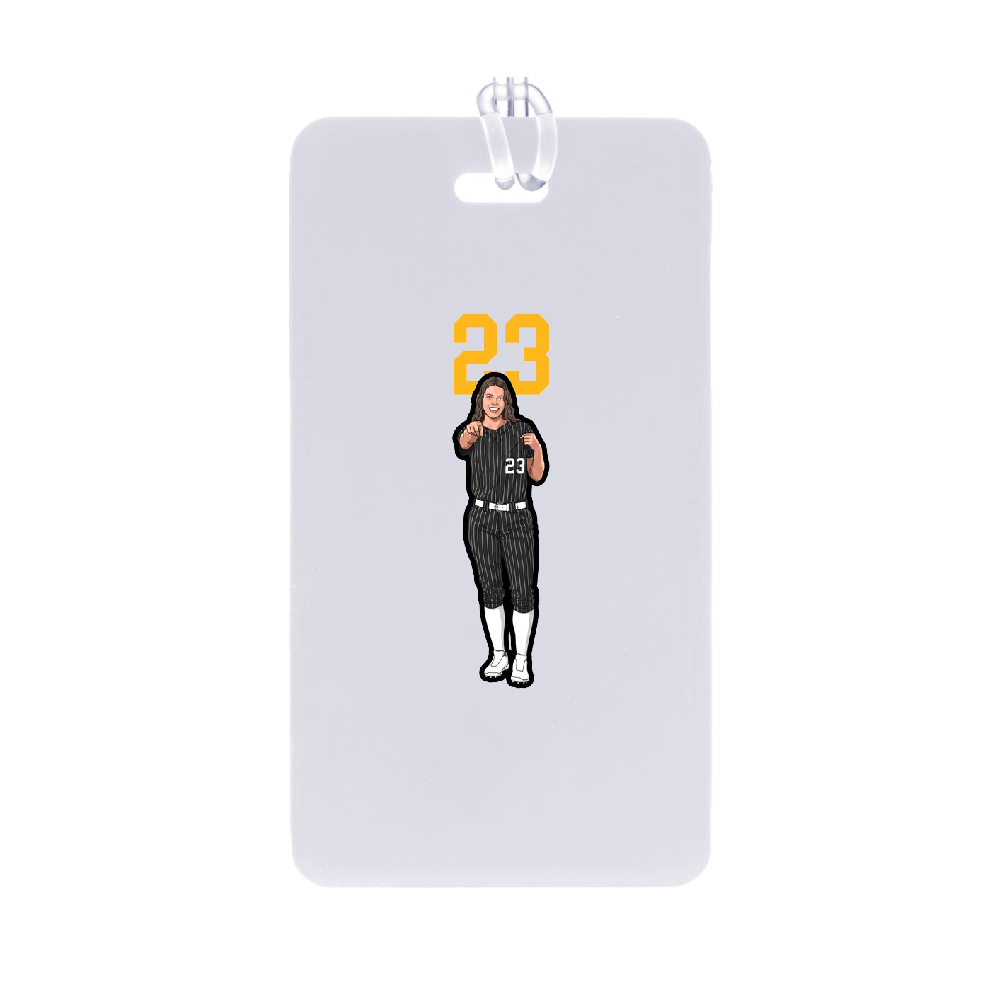 Bag Tag — Number Top in Classic