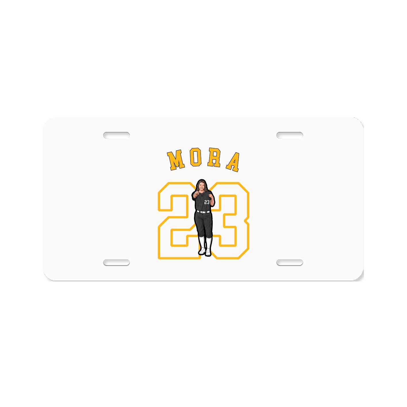 License Plate — Shirsey Arch in Classic
