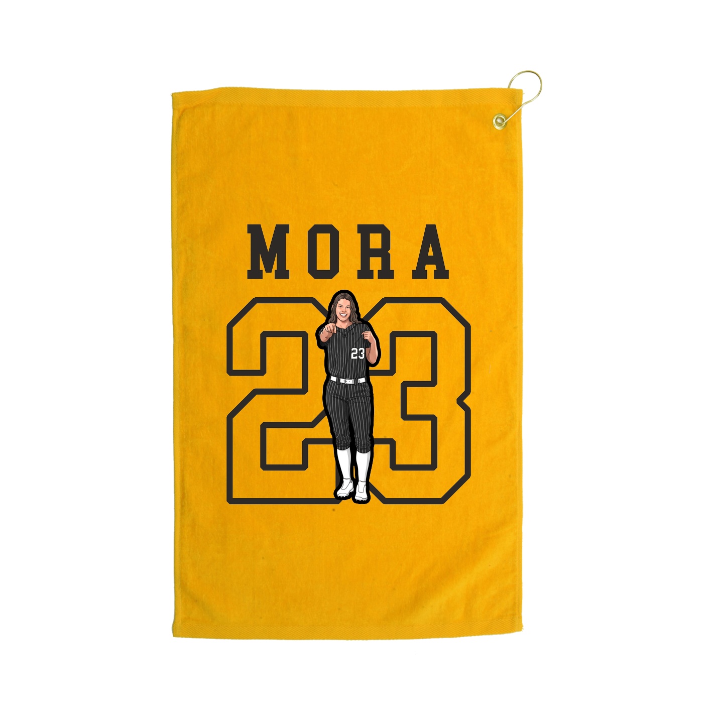 Golf Towel — Shirsey in Gold
