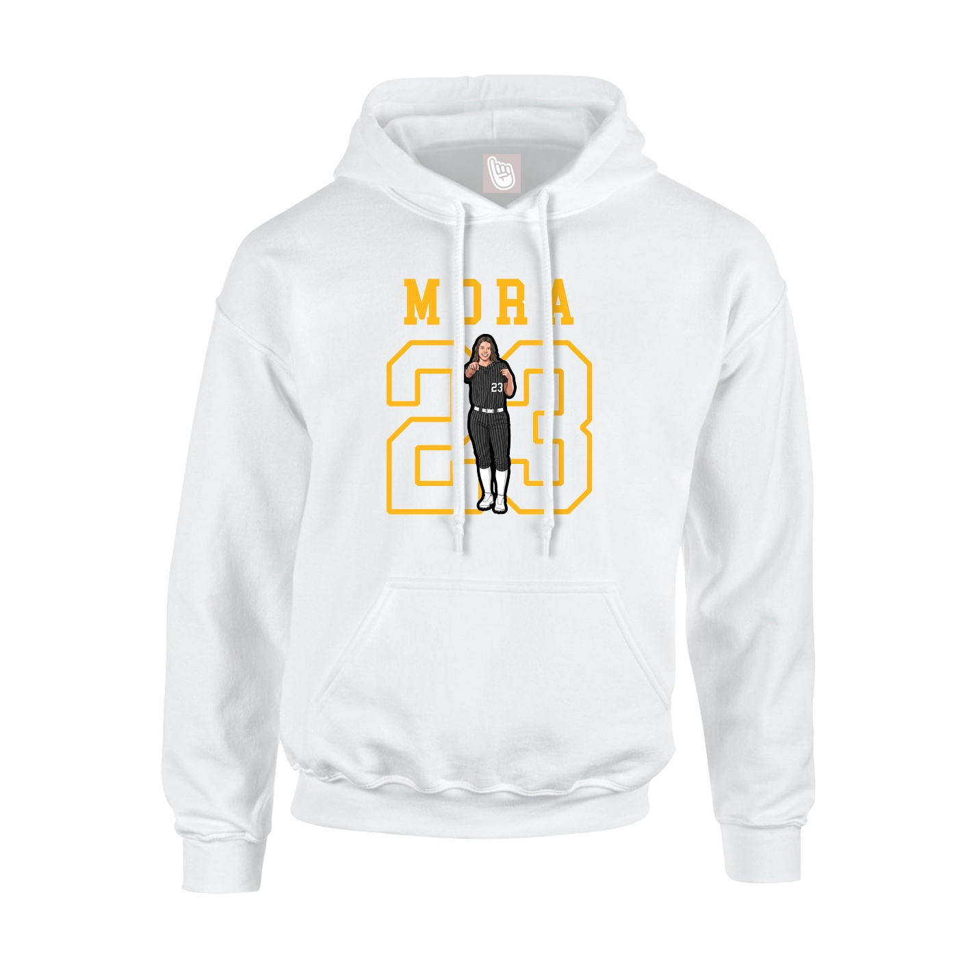 Youth Hoodie — Shirsey in White