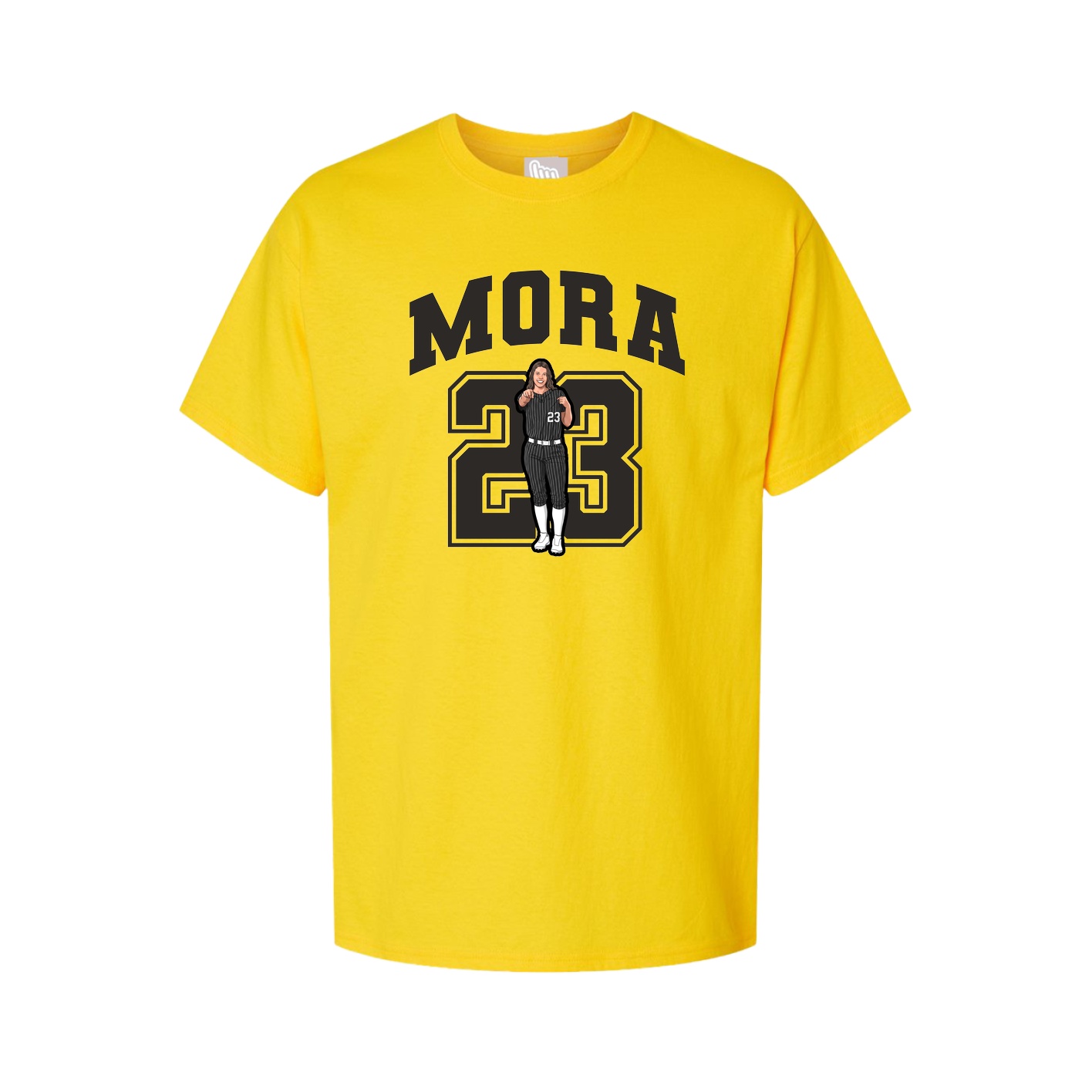 Tee — Number in Gold