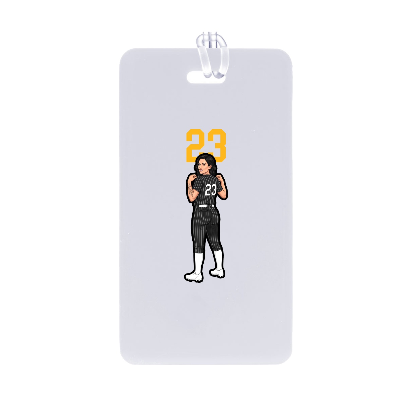 Bag Tag — Number Top in Classic