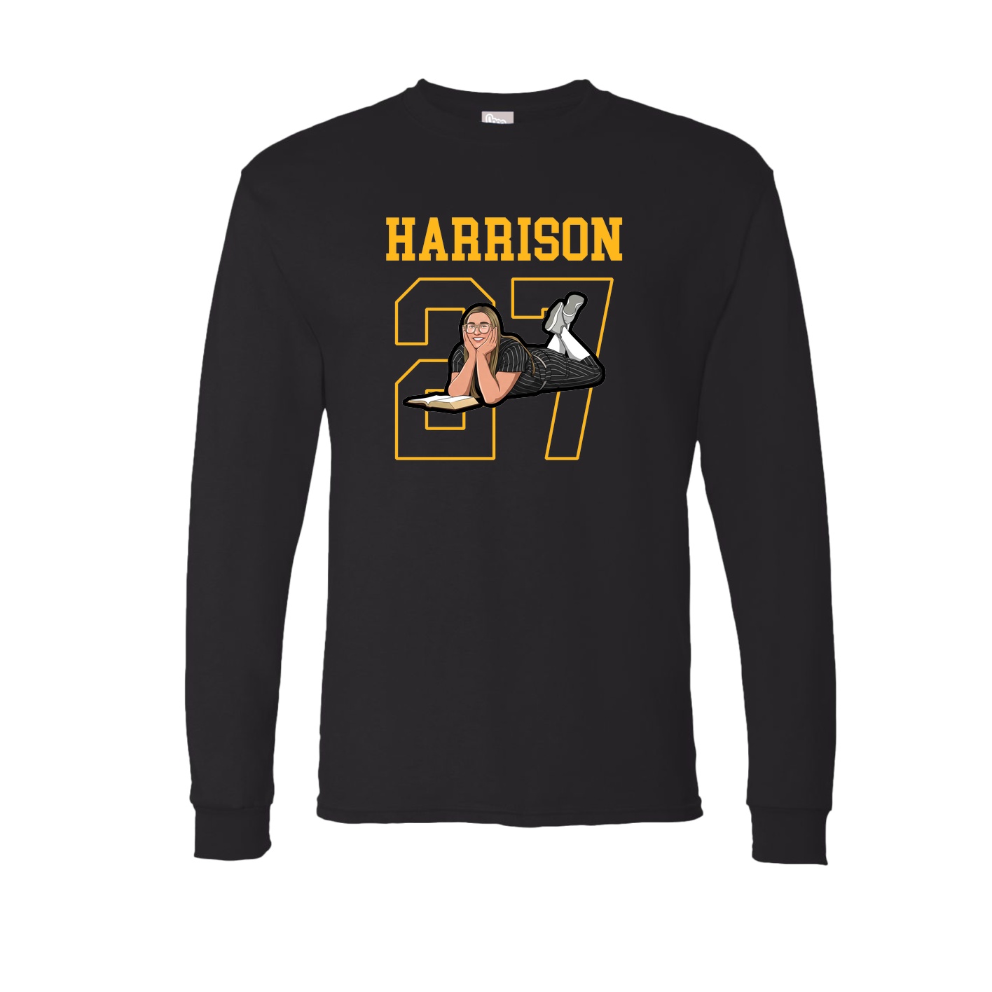 Long Sleeve Tee — Shirsey in Black