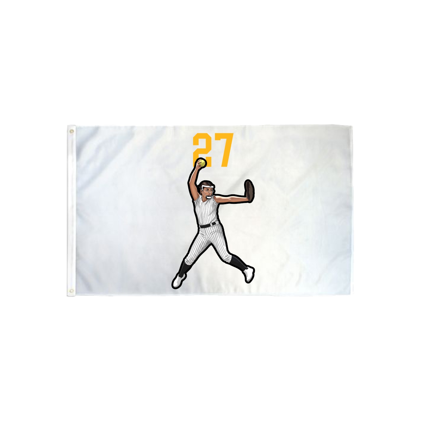 3x5 Flag — Number Top in Classic