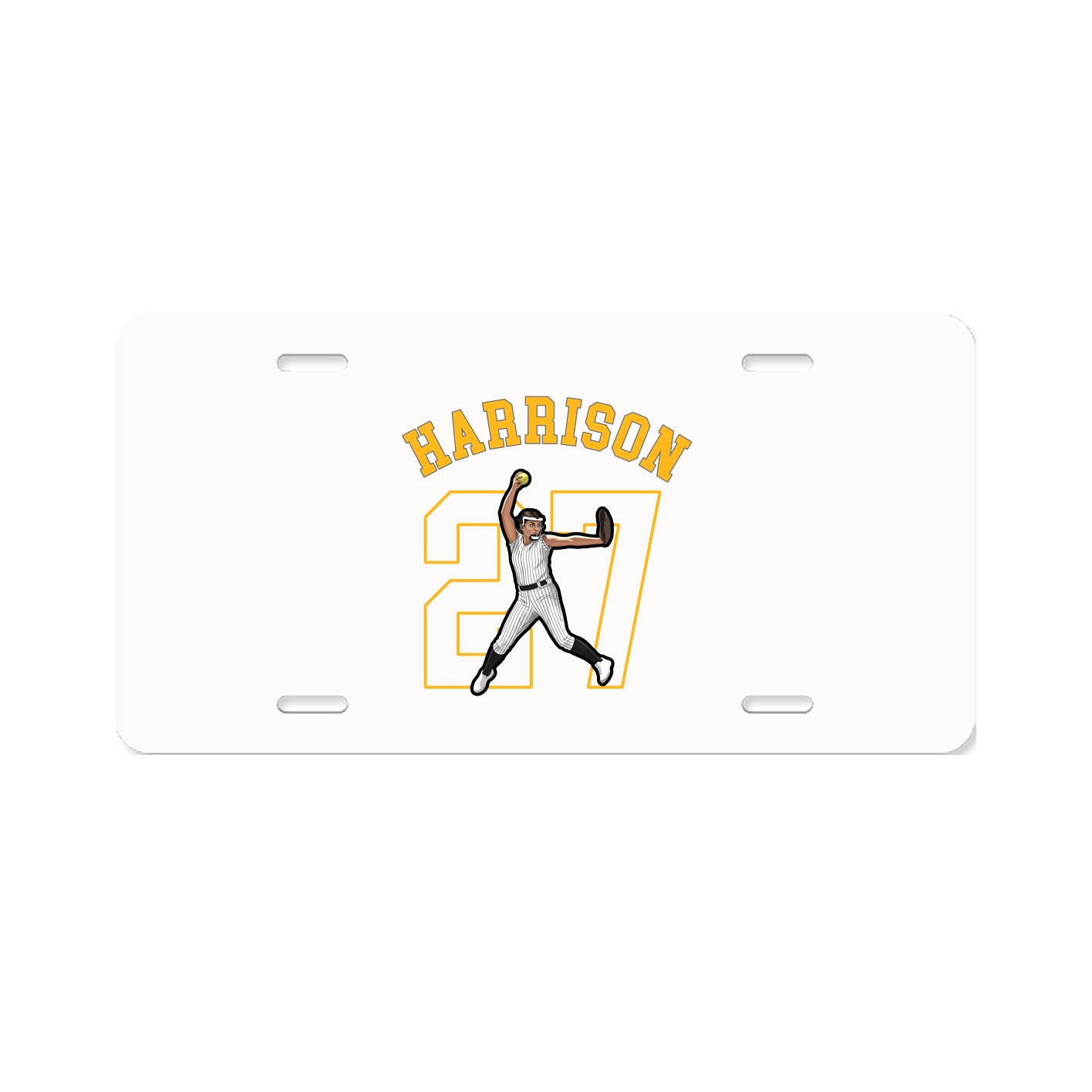 License Plate — Shirsey Arch in Classic