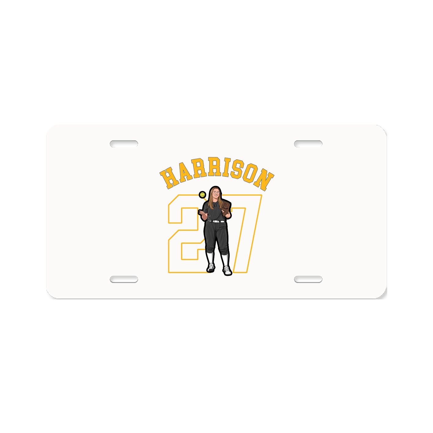 License Plate — Shirsey Arch in Classic