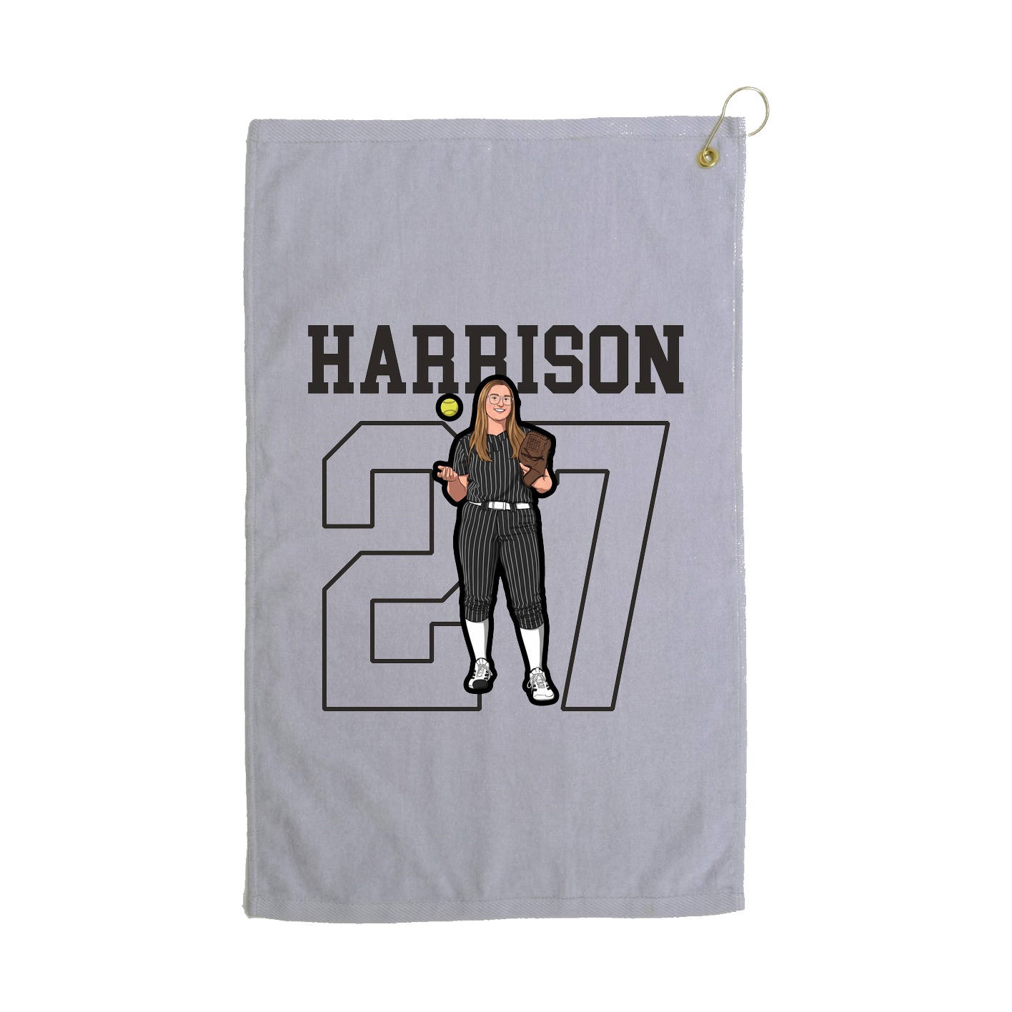 Terry Velour Golf Towel