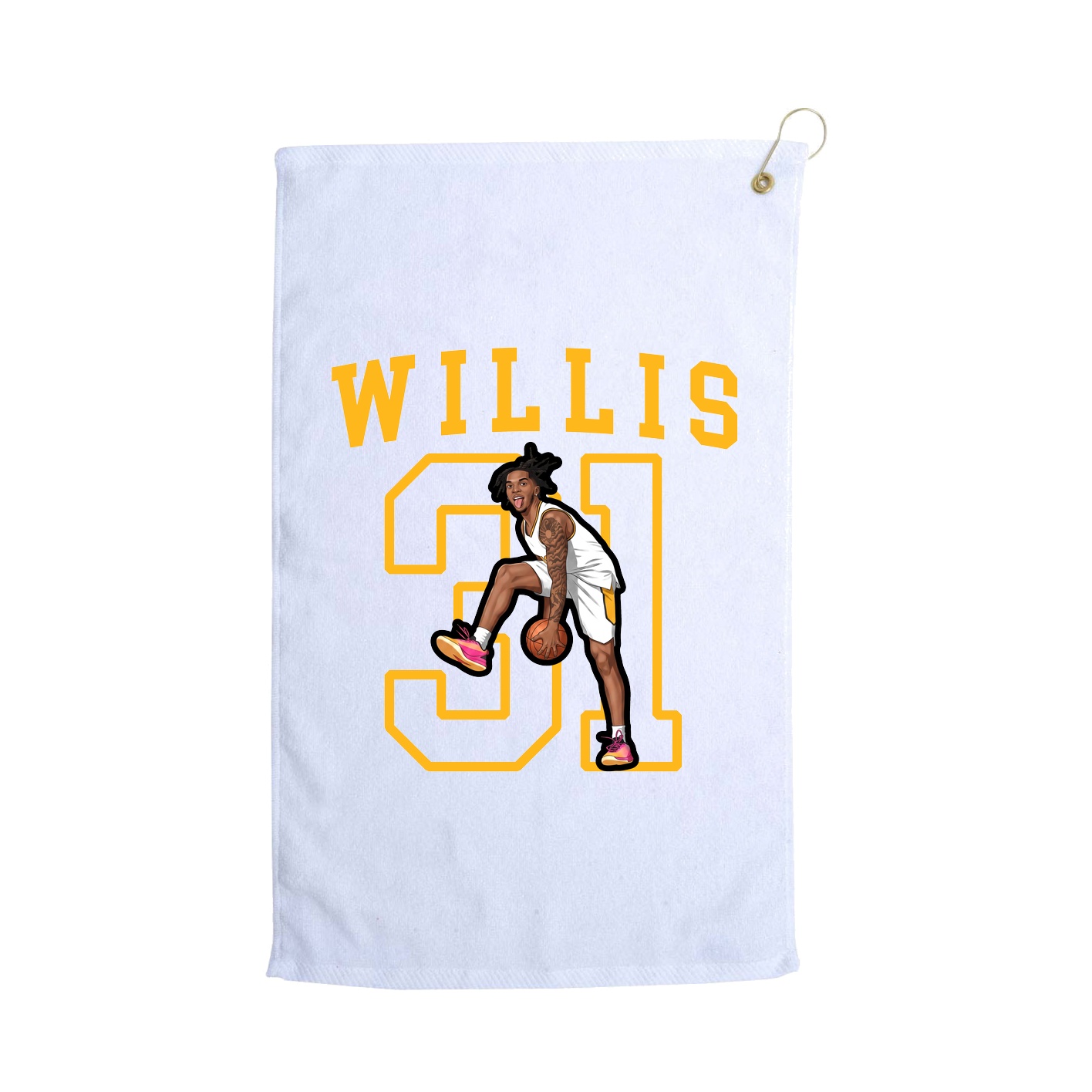 Golf Towel — Shirsey in White