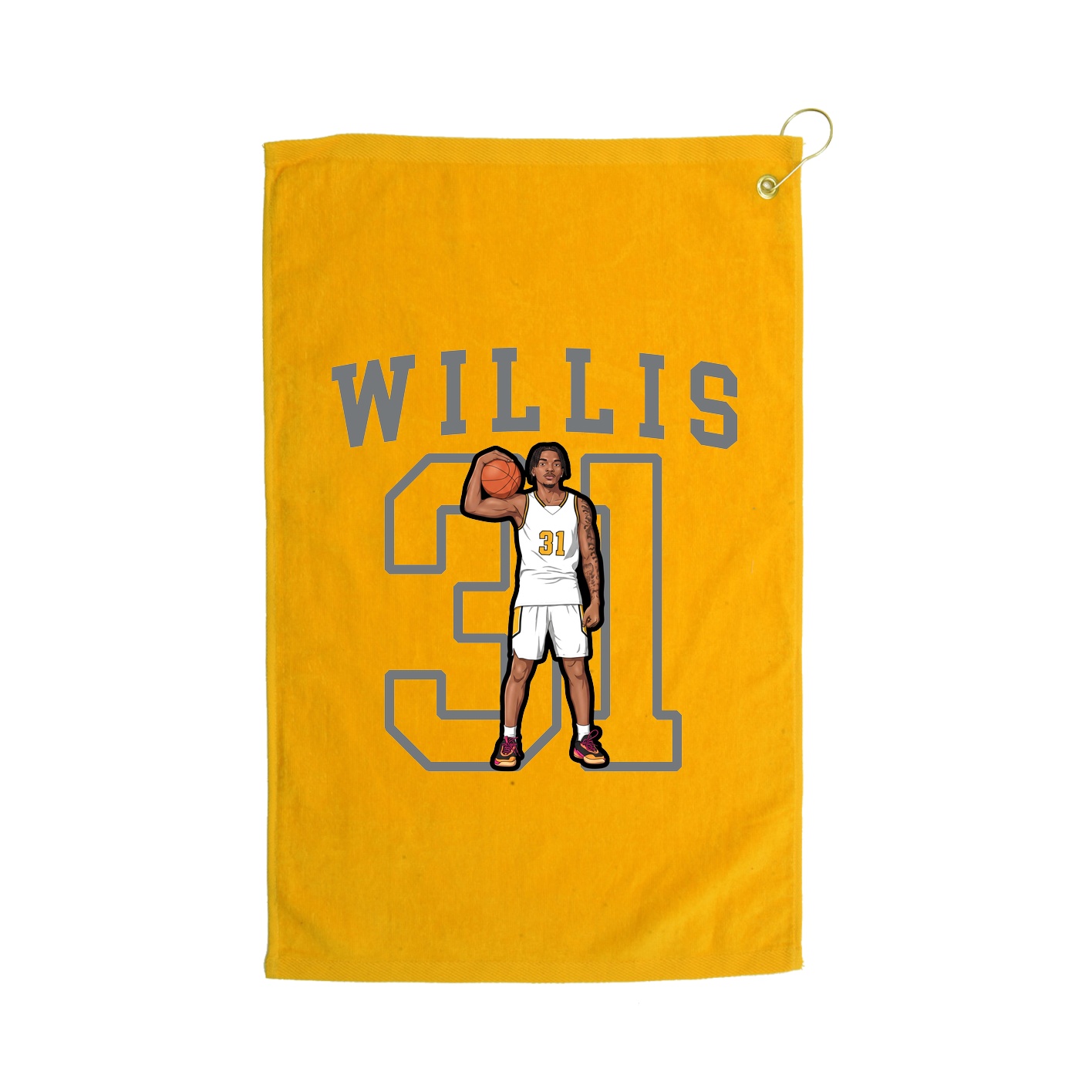 Golf Towel — Shirsey in Gold