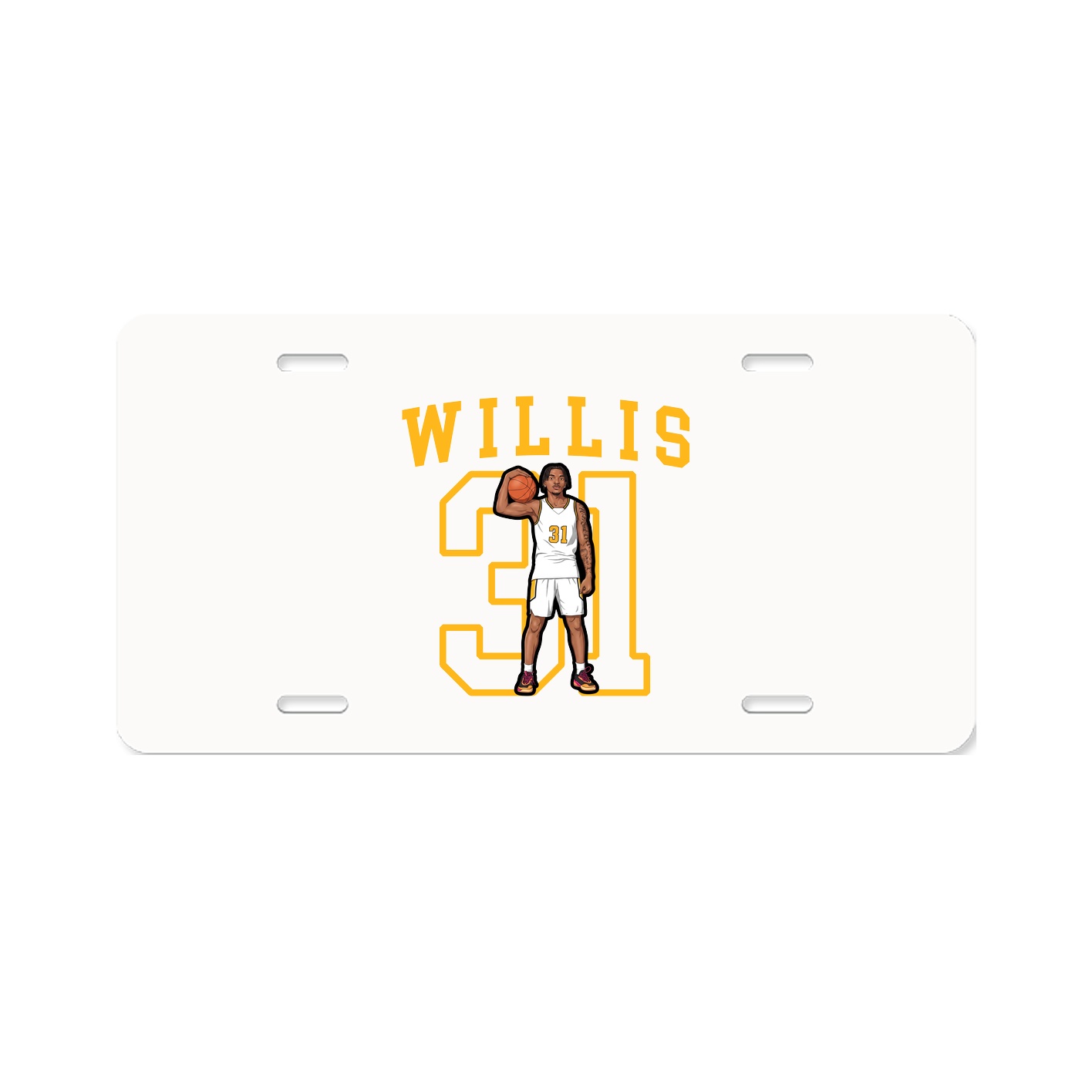 License Plate — Shirsey in Classic