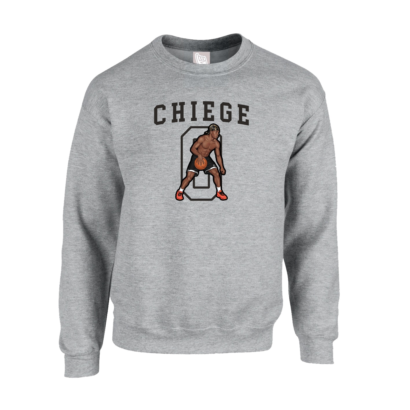 Fleece Crew — Shirsey in Grey