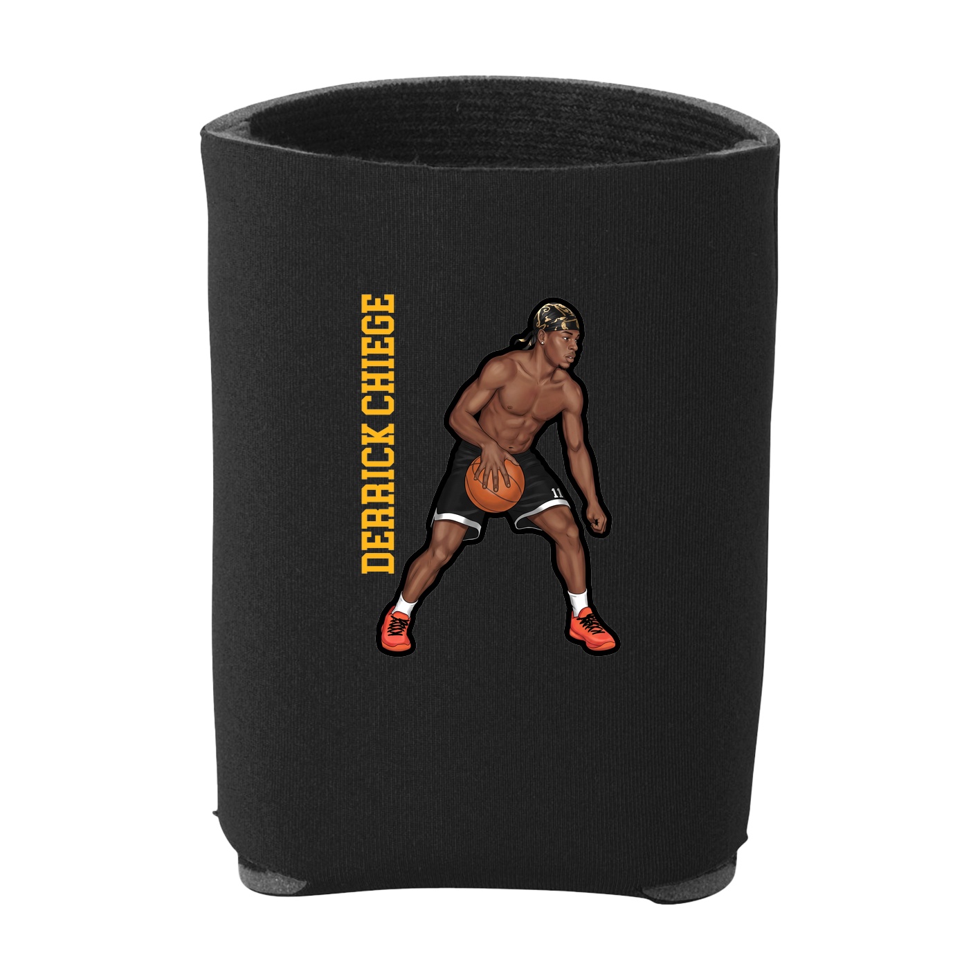 Can Holder — Name Vertical in Black