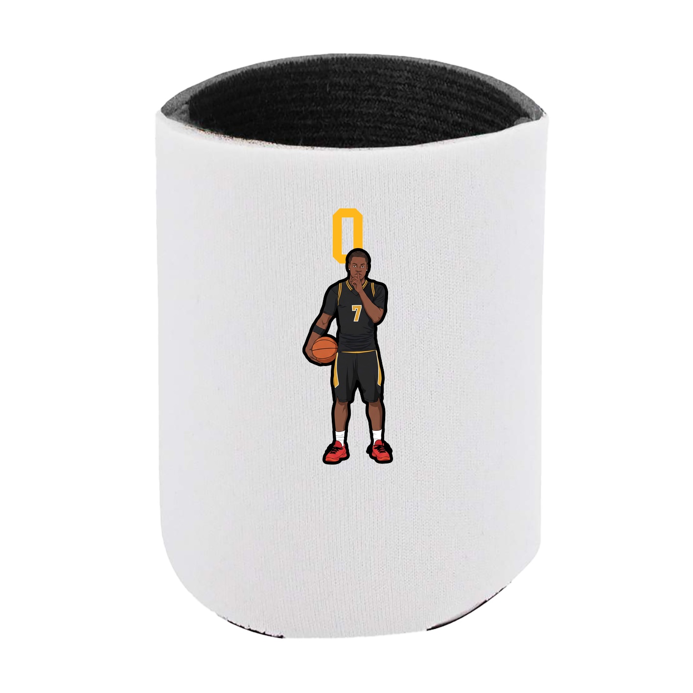 Can Holder — Number Top in White