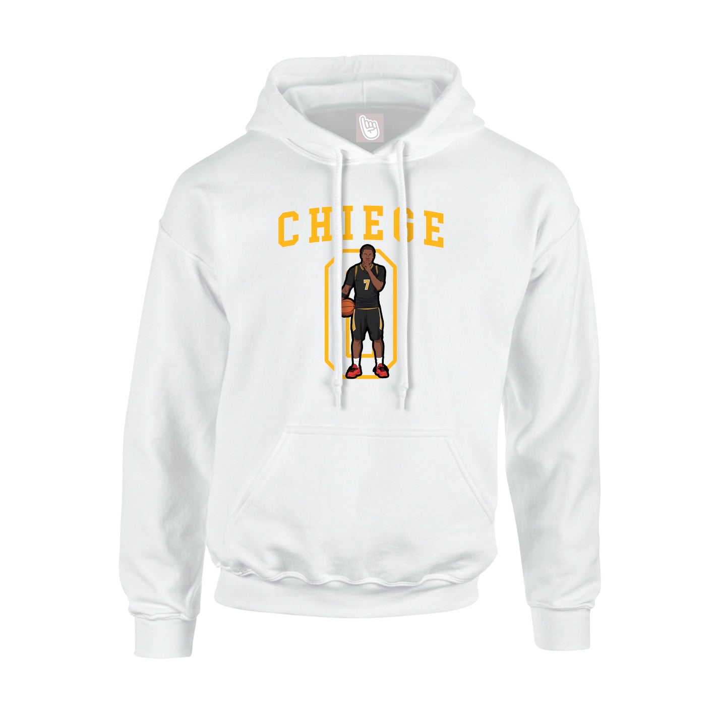 Hoodie — Shirsey in White