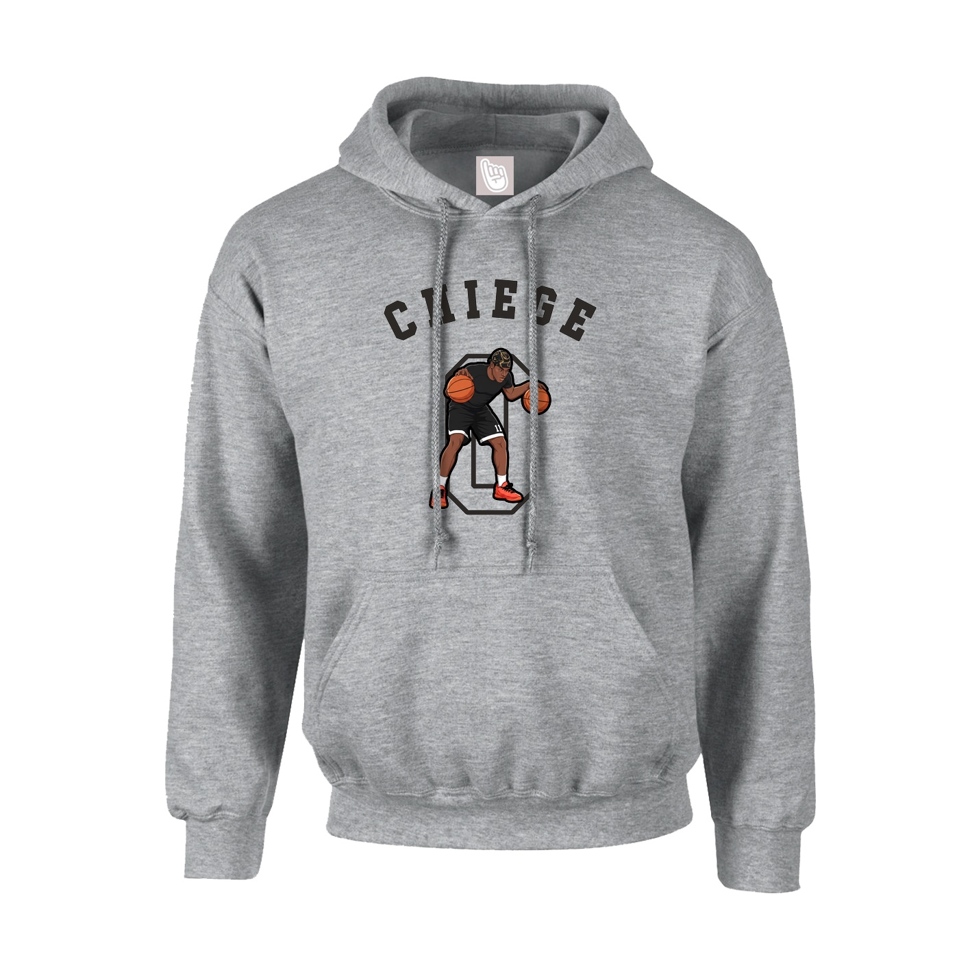 Youth Hoodie — Shirsey Arch in Grey