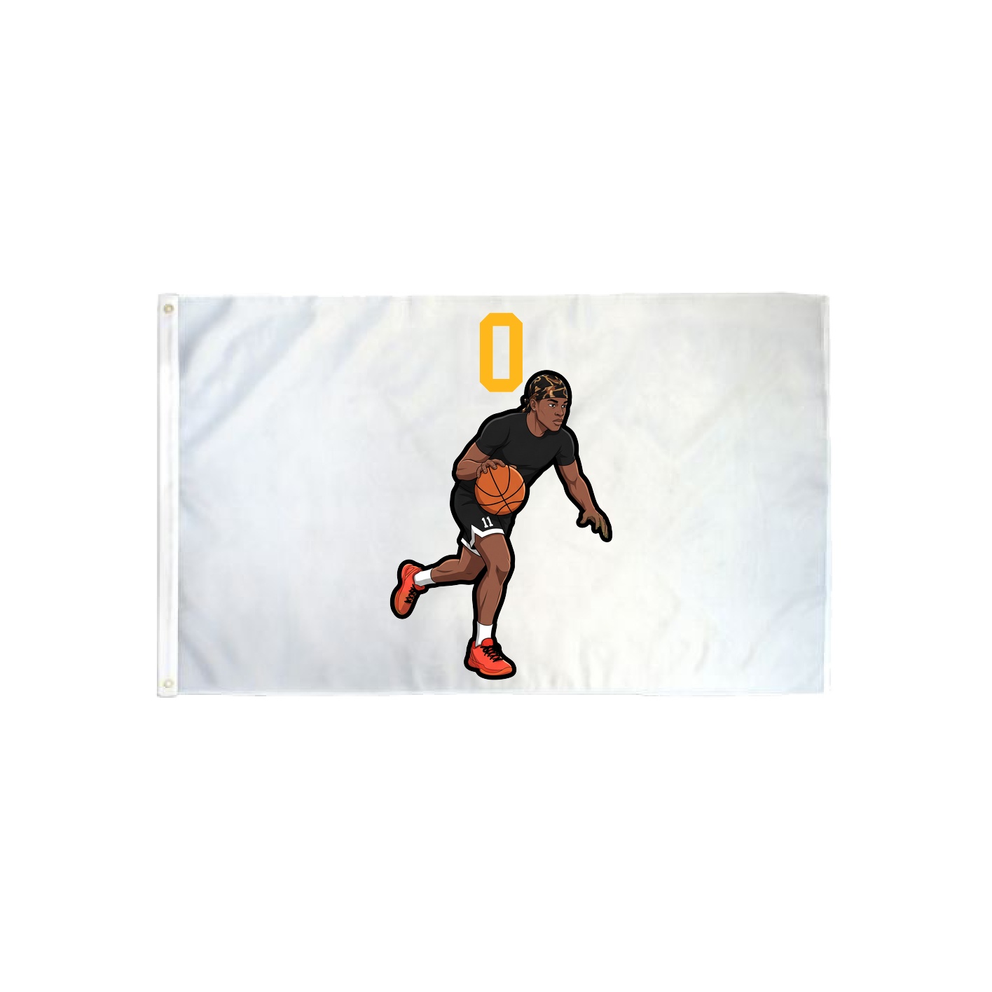 3x5 Flag — Number Top in Classic
