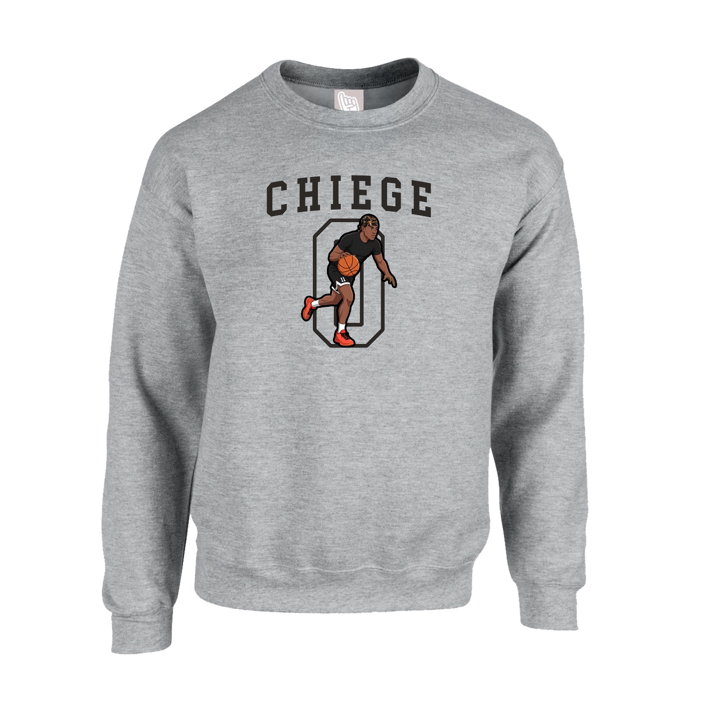 Fleece Crew — Shirsey in Grey