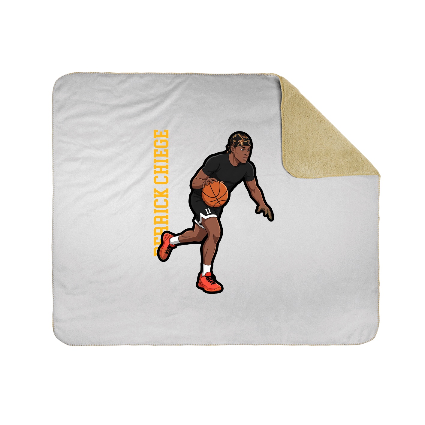 50x60 Sherpa Lined Throw Blanket