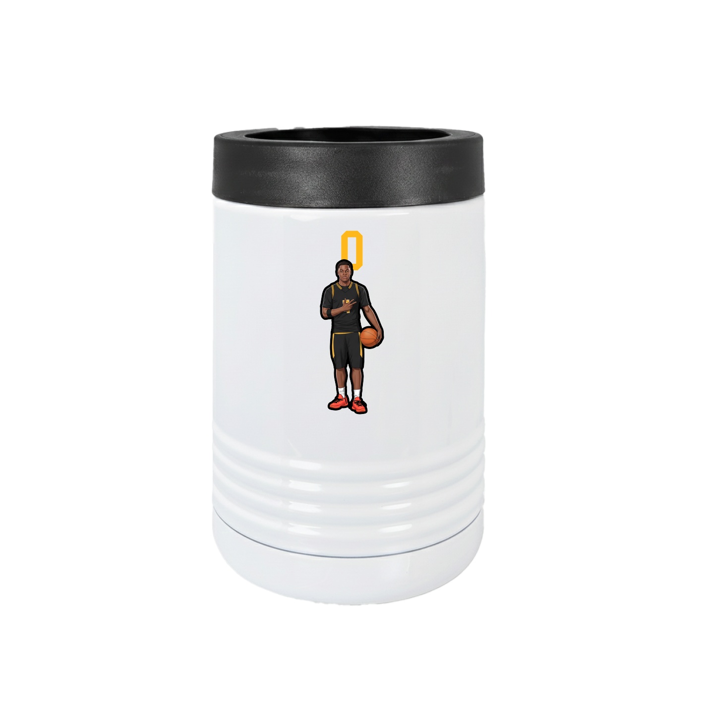 Beverage Holder — Number Top in White