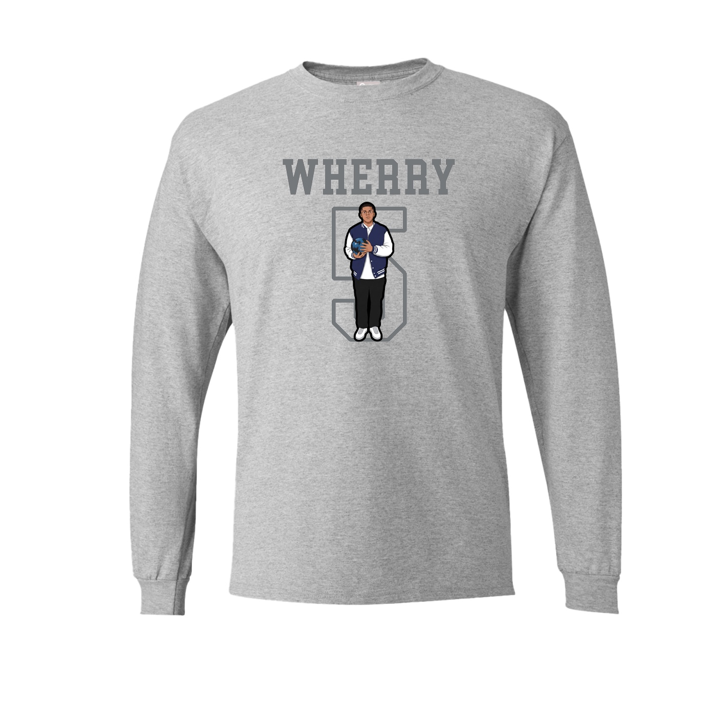 Long Sleeve Tee — Shirsey in Grey