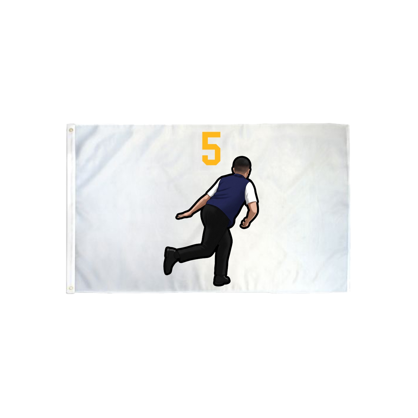 3x5 Flag — Number Top in Classic