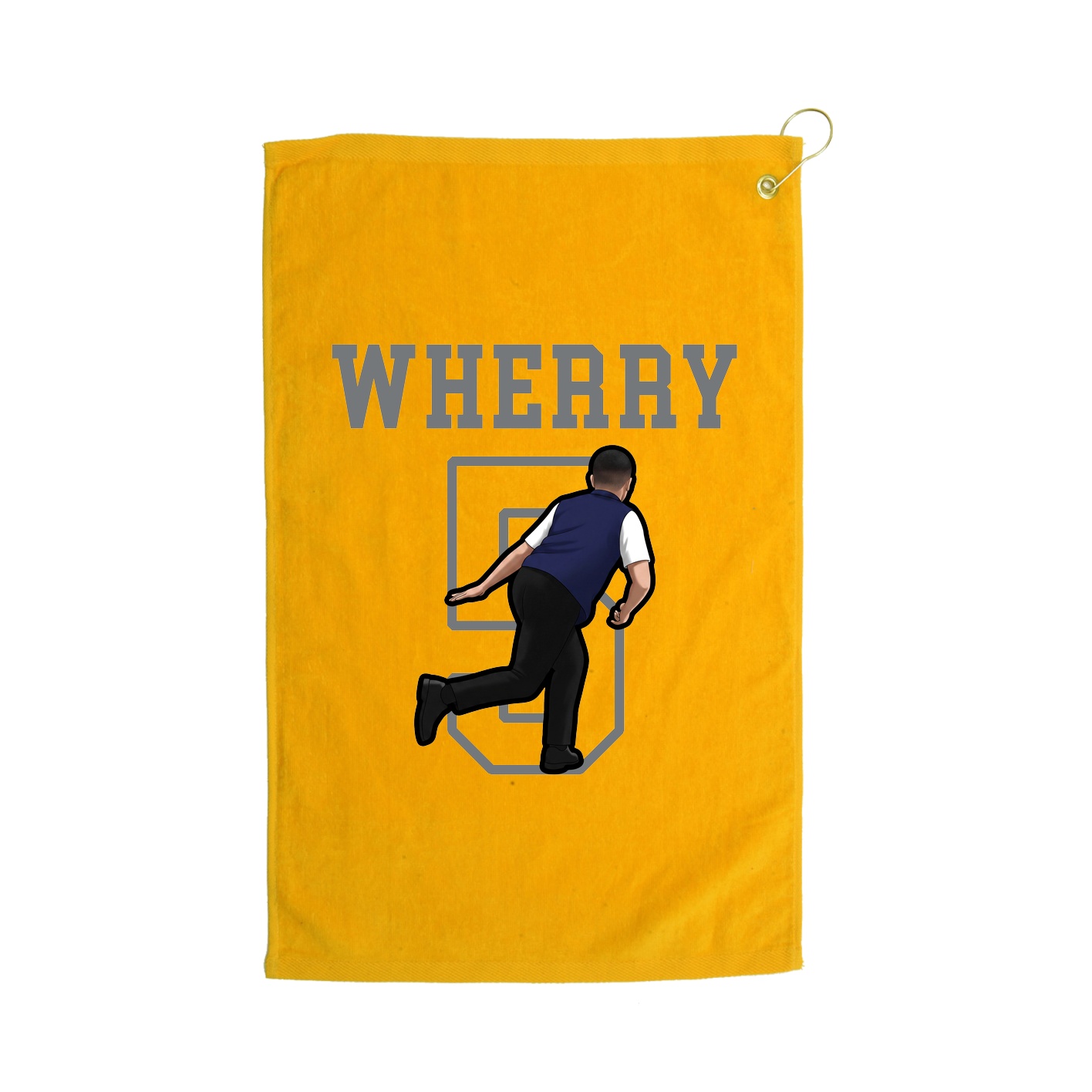 Golf Towel — Shirsey in Gold