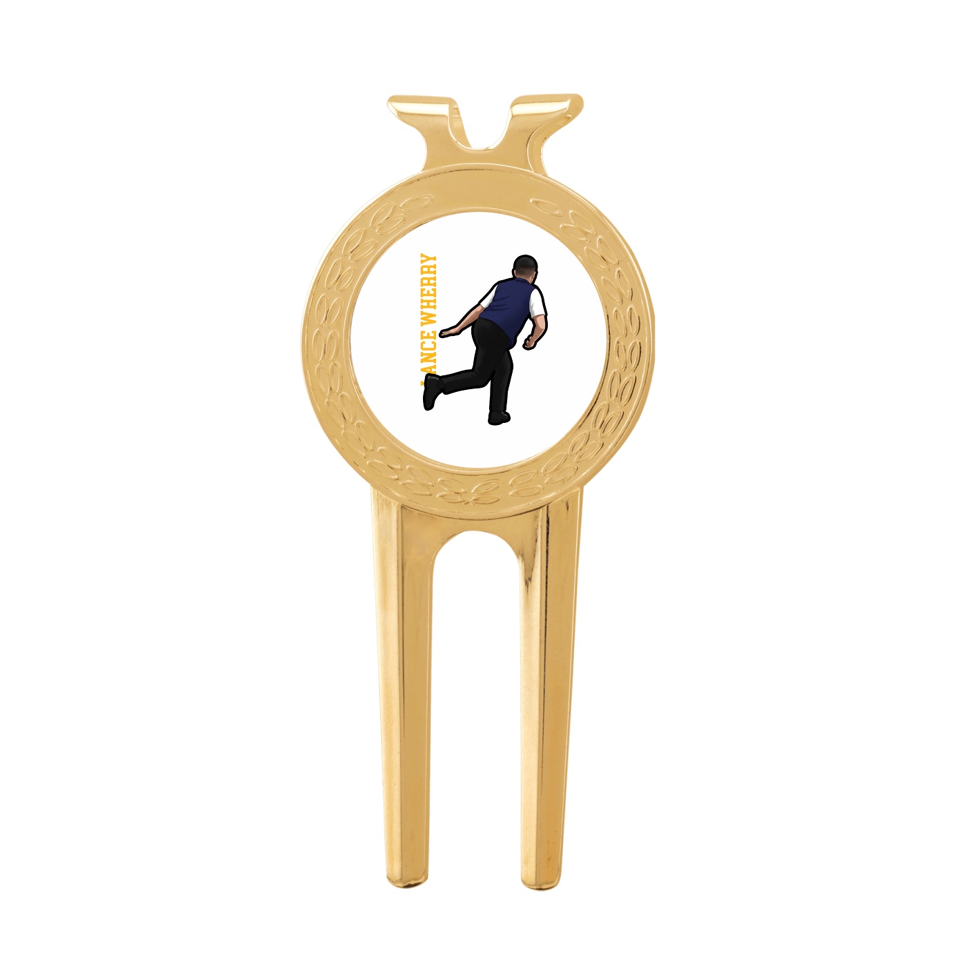 Divot Tool with Ball Marker — Name Vertical in Classic