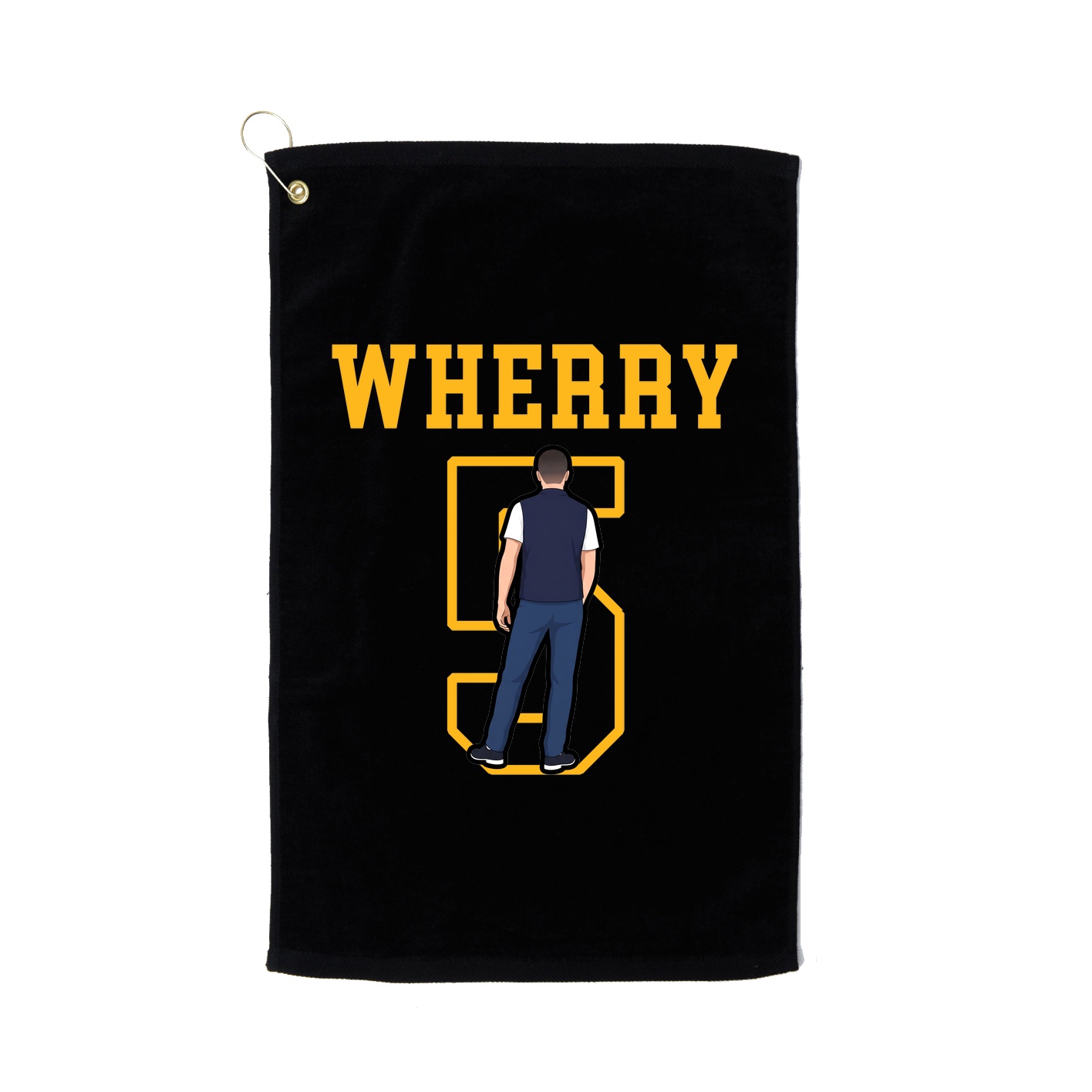 Golf Towel — Shirsey in Black
