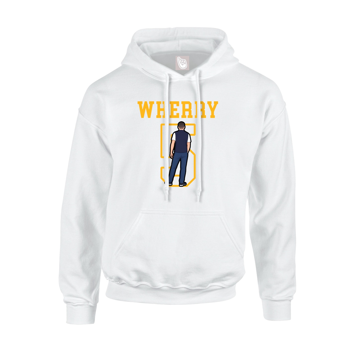 Youth Hoodie — Shirsey in White