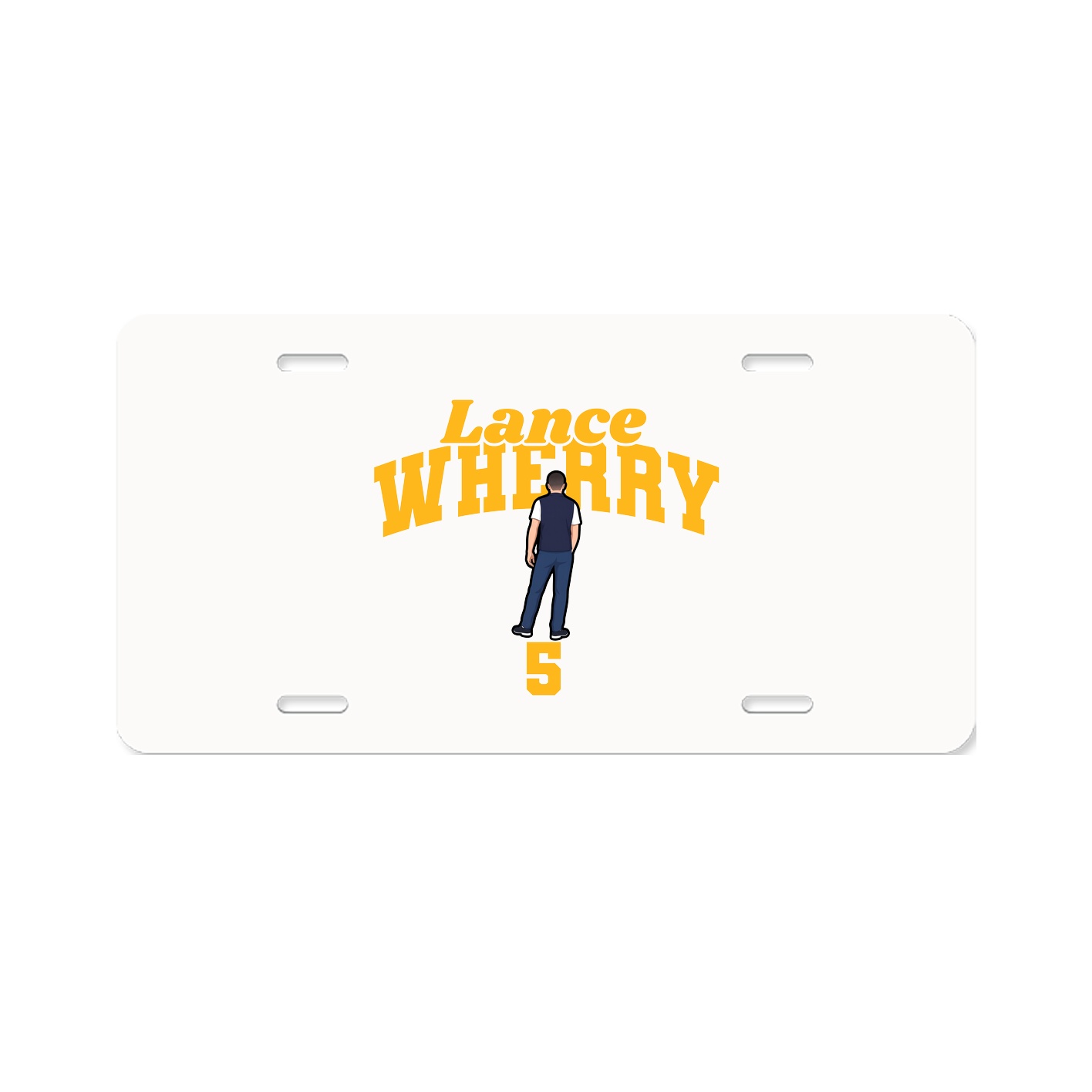 License Plate — Signature Arch in Classic