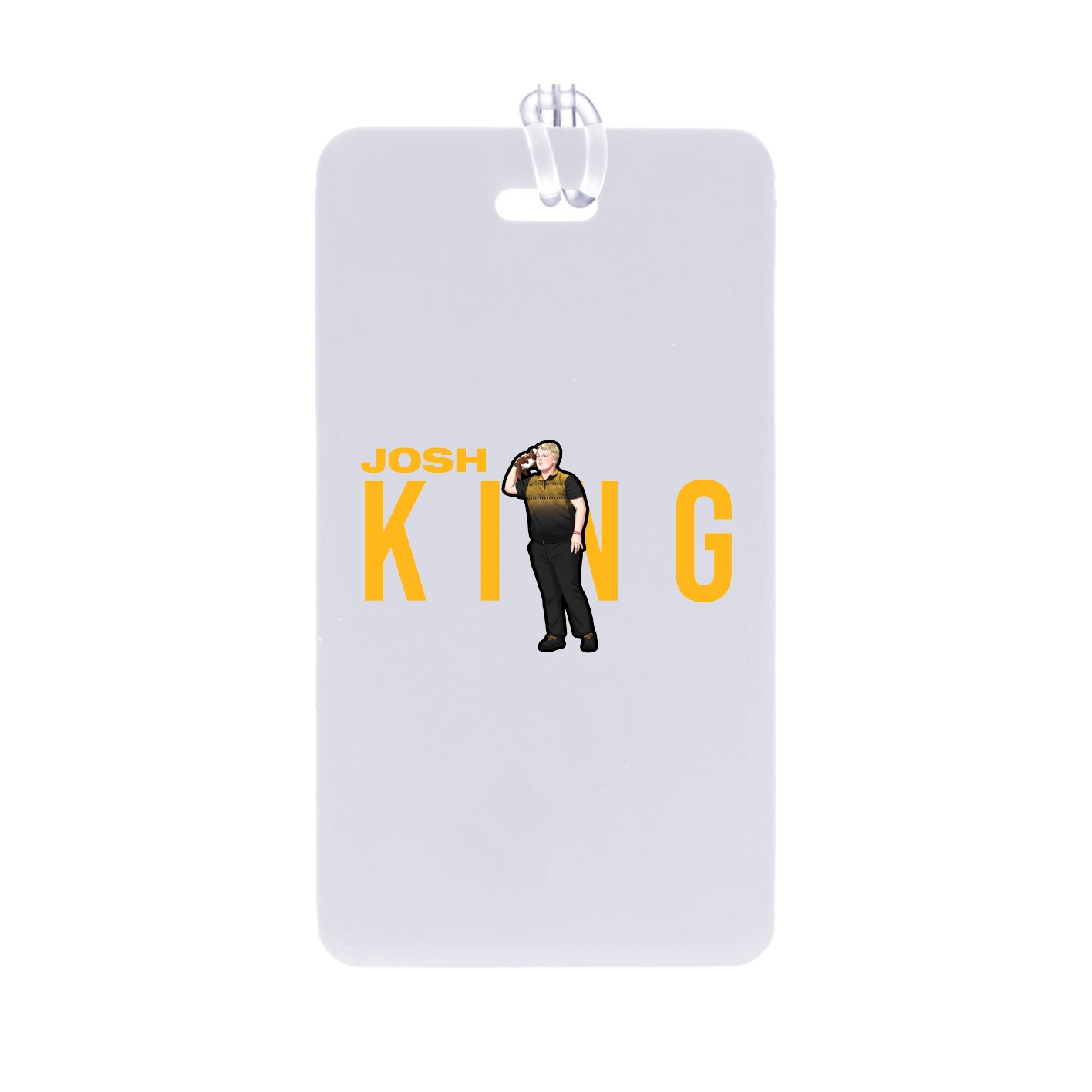 Bag Tag — Player Name in Classic