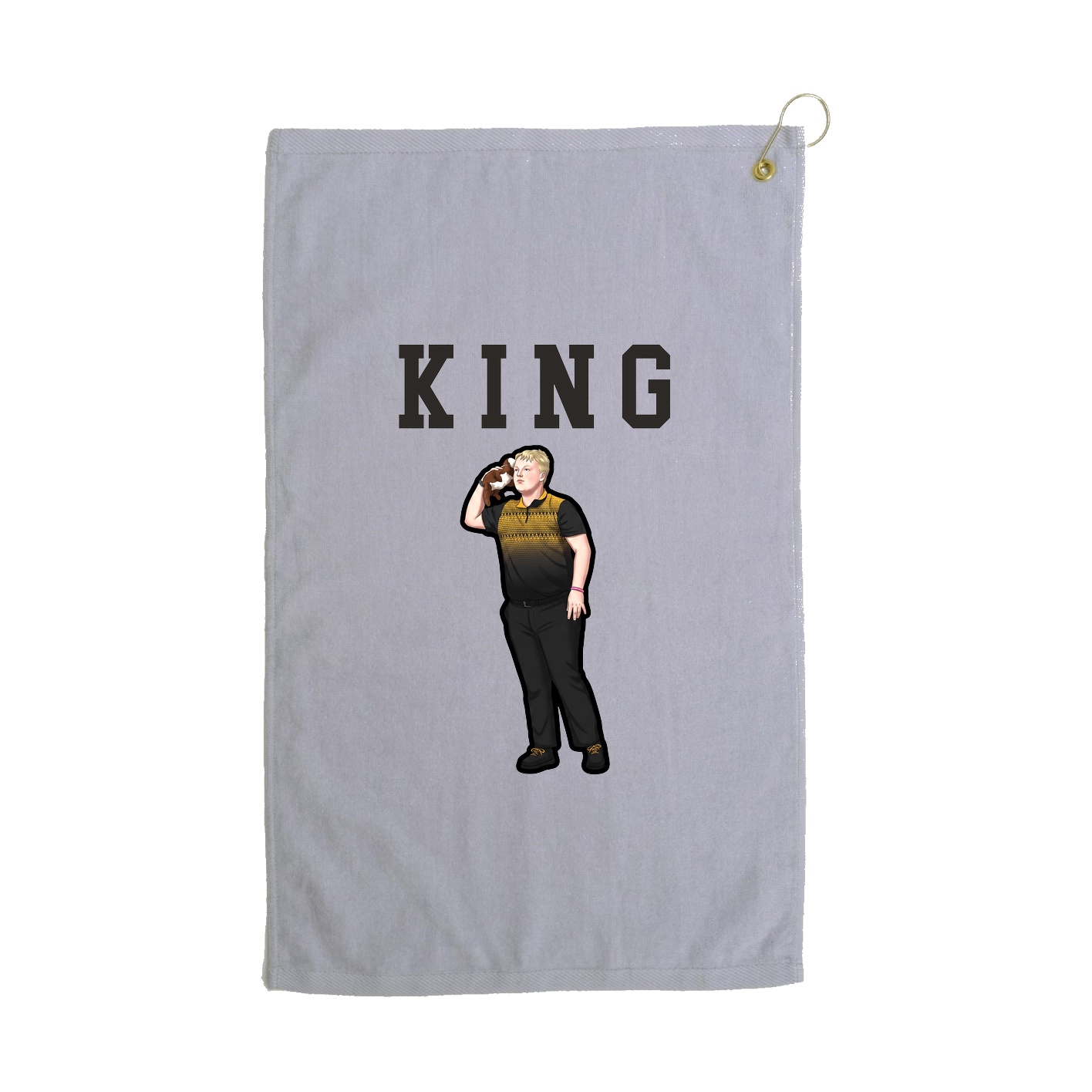 Golf Towel — Shirsey in Grey