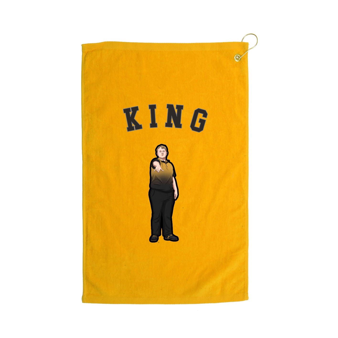 Golf Towel — Shirsey Arch in Gold