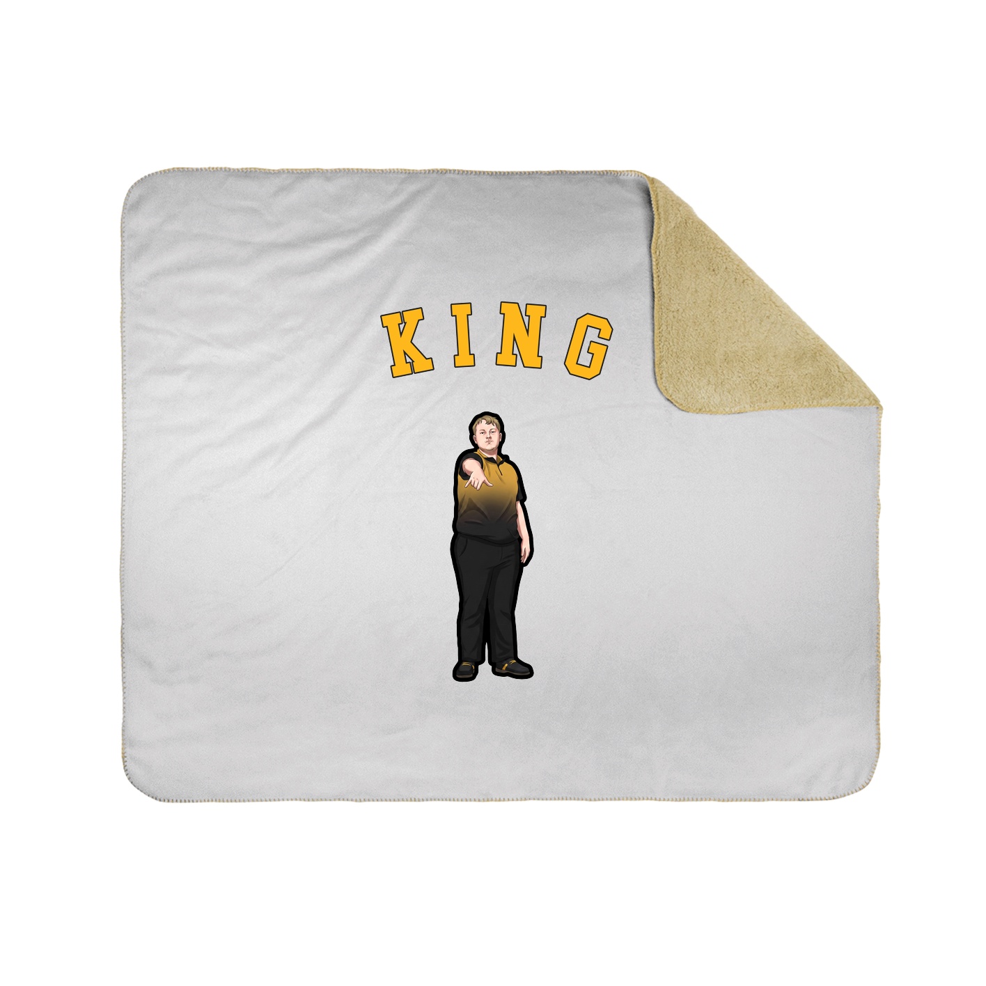 Throw Blanket — Shirsey Arch in White