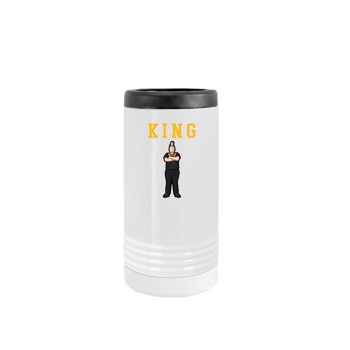 Slim Beverage Holder — Shirsey in White
