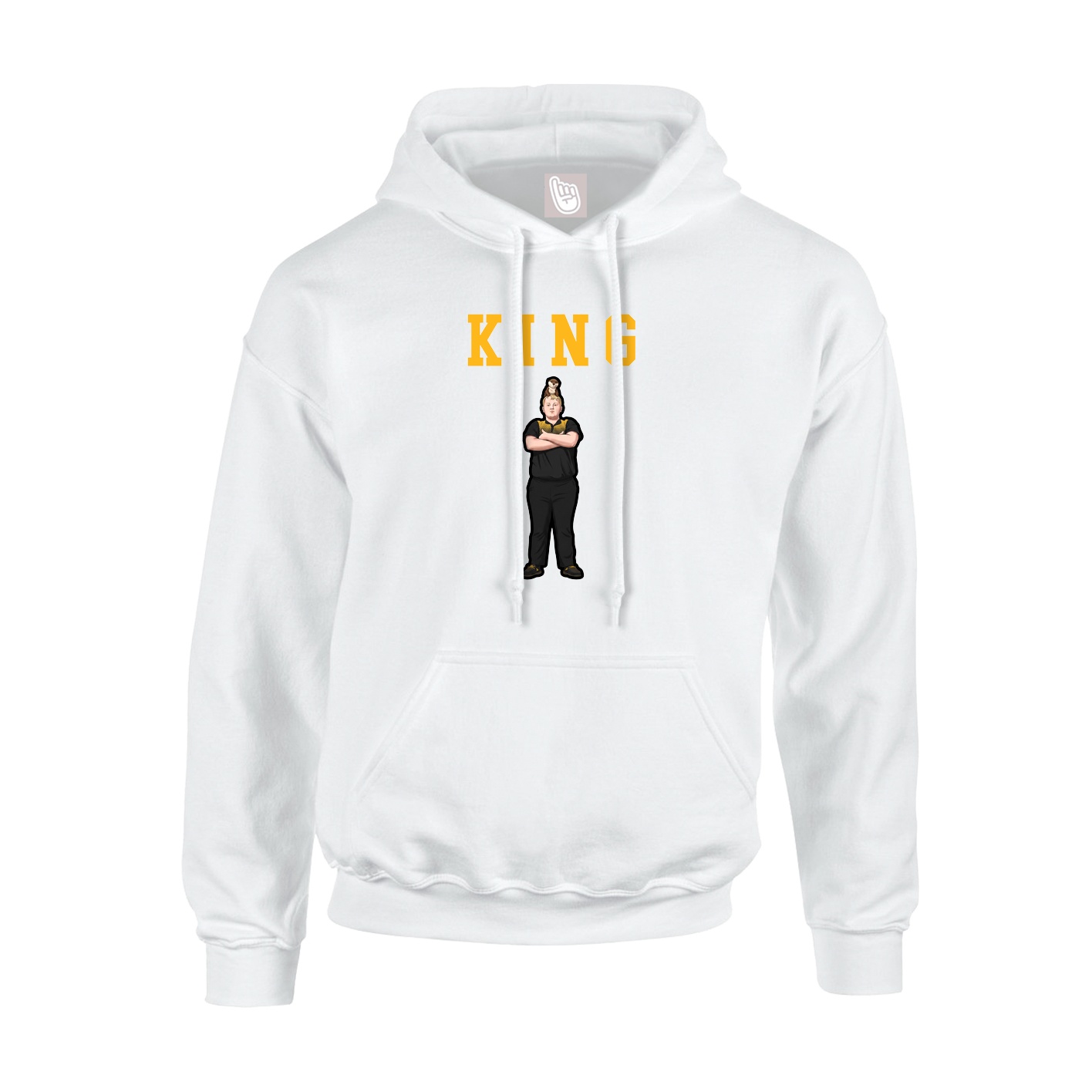 Hoodie — Shirsey in White