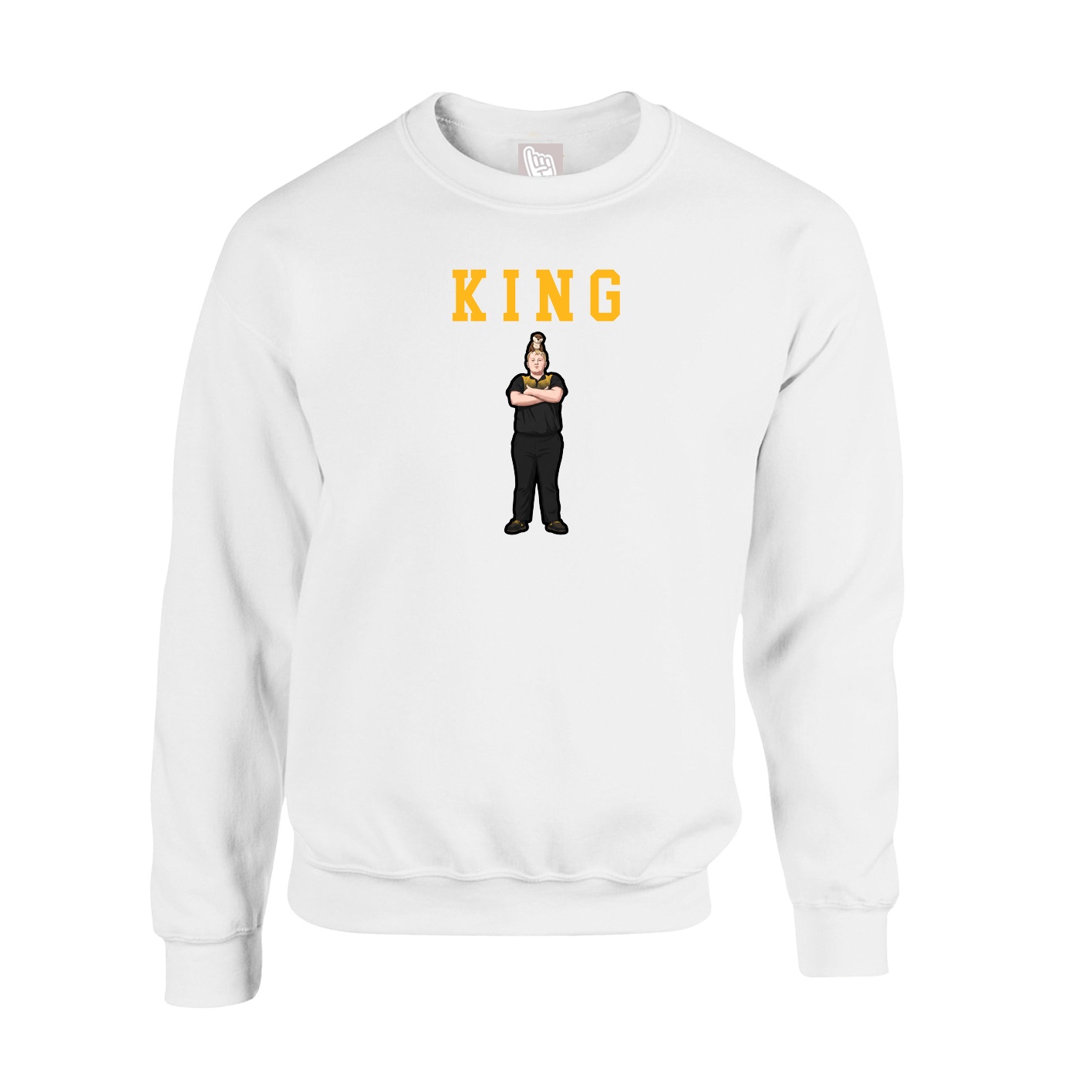 Fleece Crew — Shirsey in White