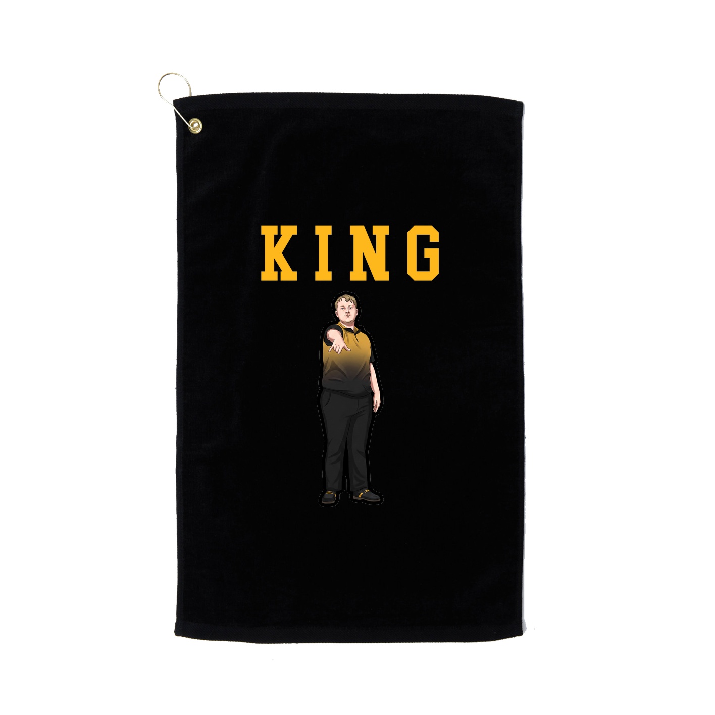 Golf Towel — Shirsey in Black