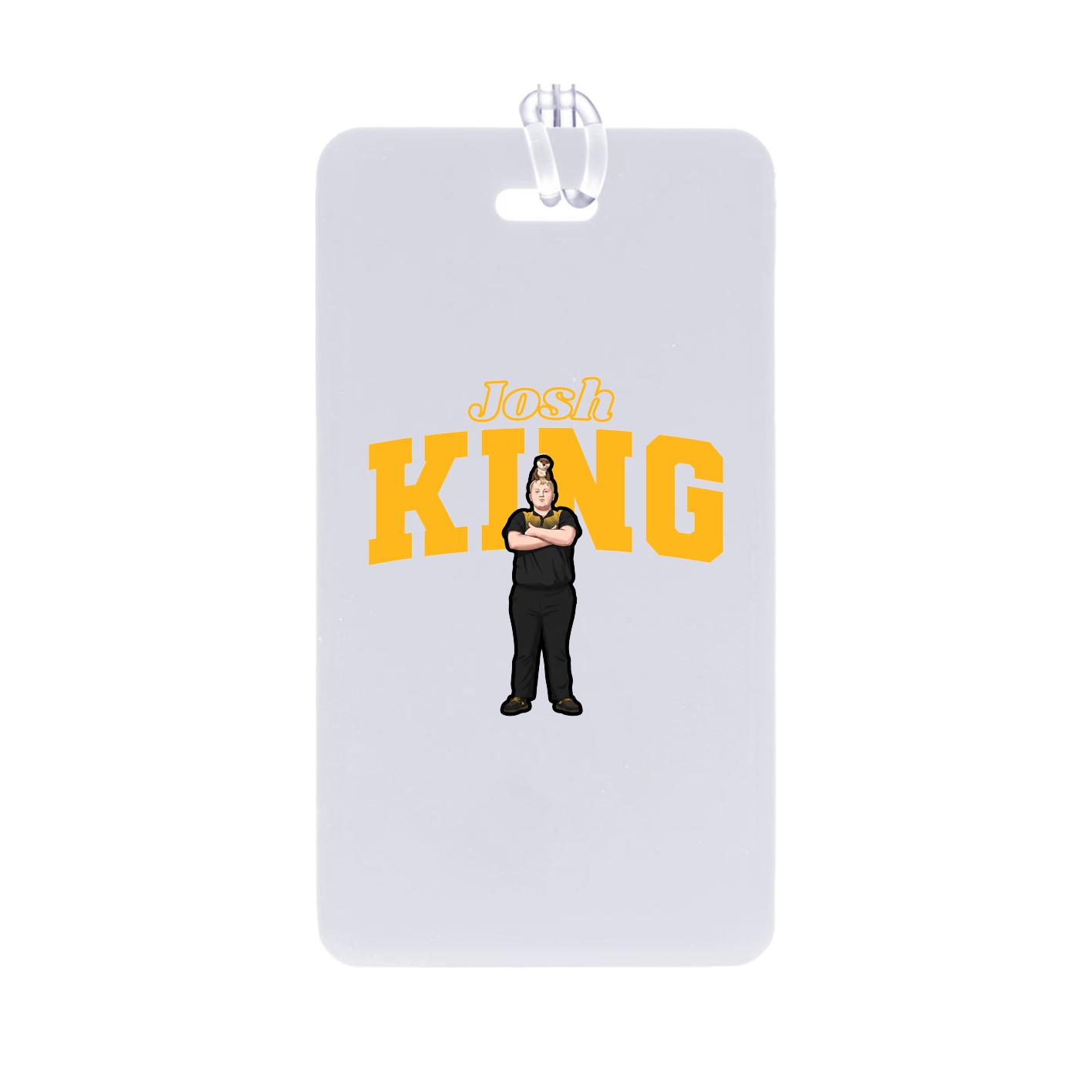 Bag Tag — Name Arch in Classic
